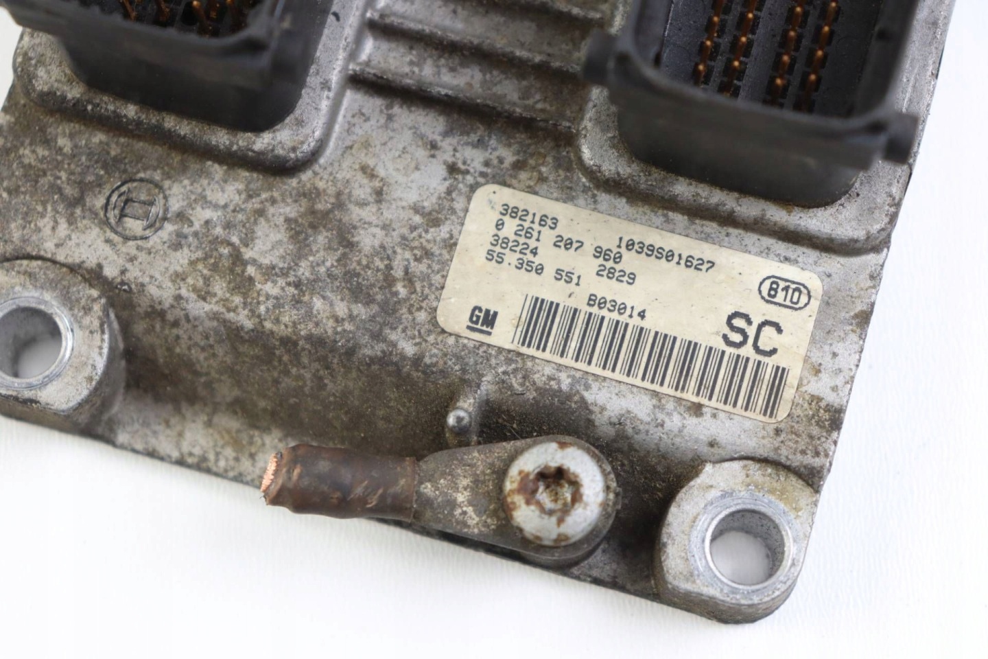 OPEL CORSA C module control unit of the engine 1.0 12V 55350551 0261207960