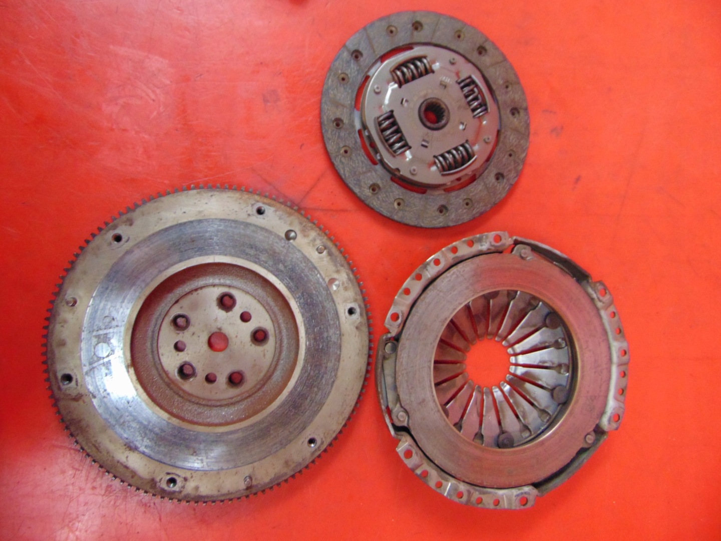 SMART ForTwo II 451 1.0 B 3B21 clutch wheel KPL