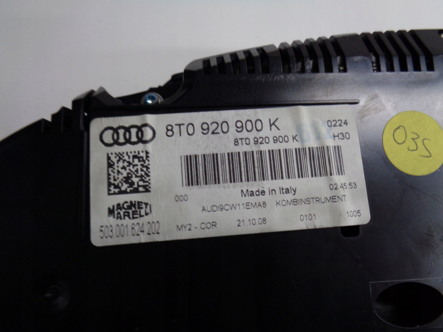 AUDI A5 dials TFSI dials 8T0920900K EUROPA