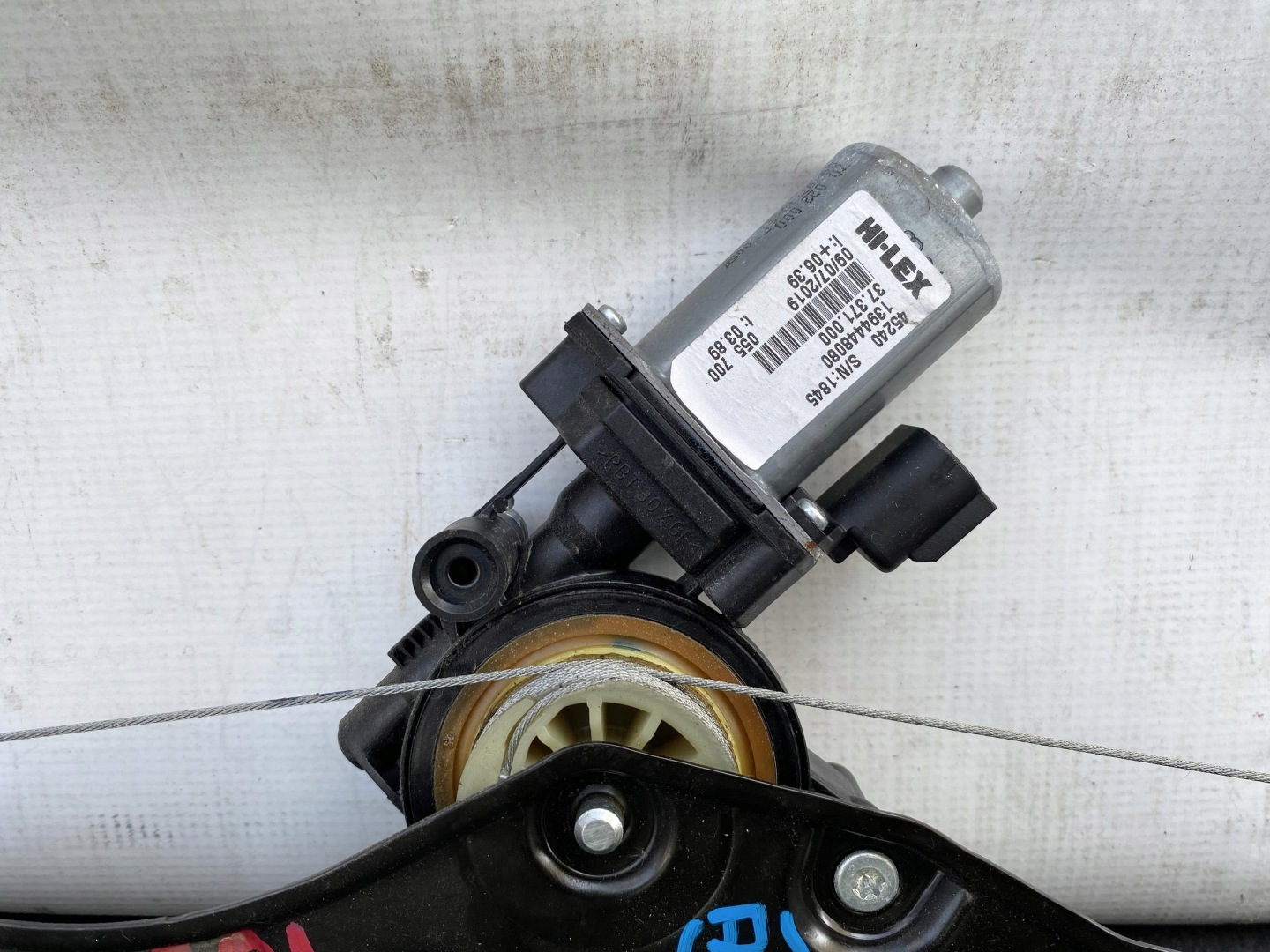 DUCATO BOXER JUMPER 18- mechanism lifting window regulator right front