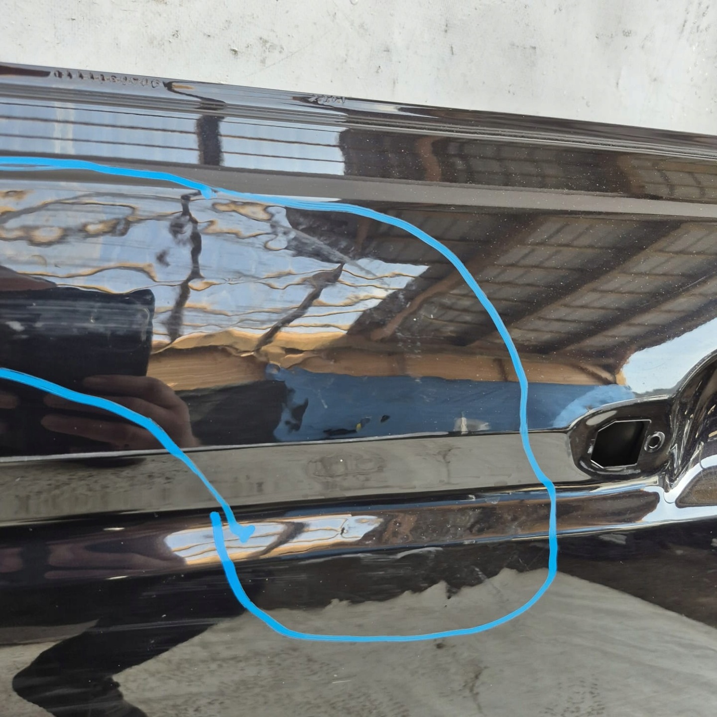 VW TOURAN II 2 15-> door front front left