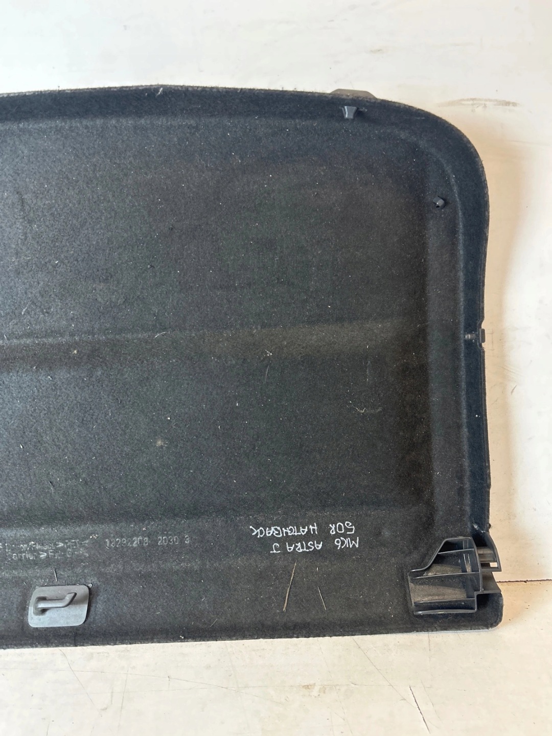 abdeckung, hutablage kofferraum heck Opel Astra J 5D