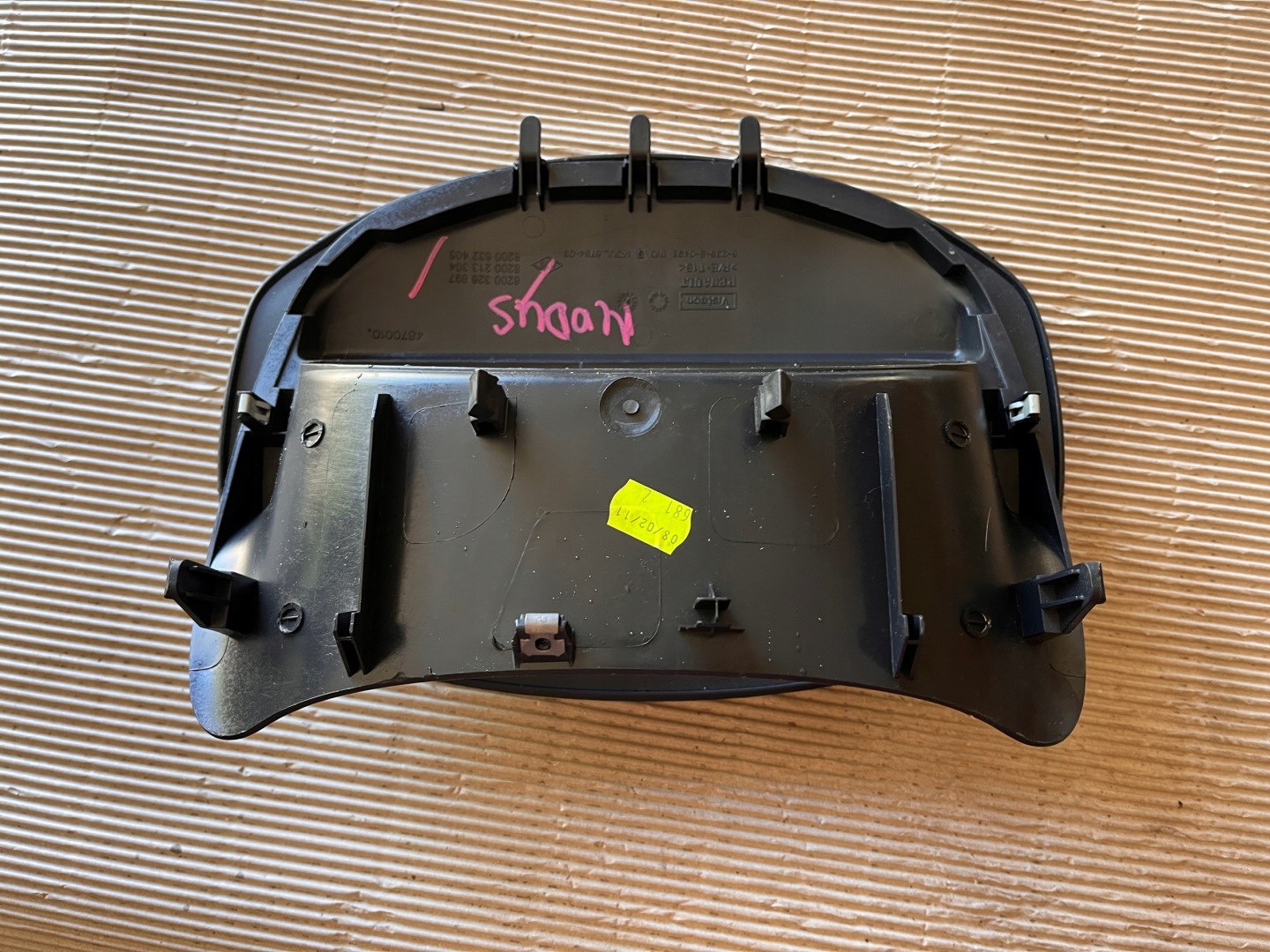 RENAULT MODUS cover instrument panel frame 8200326897