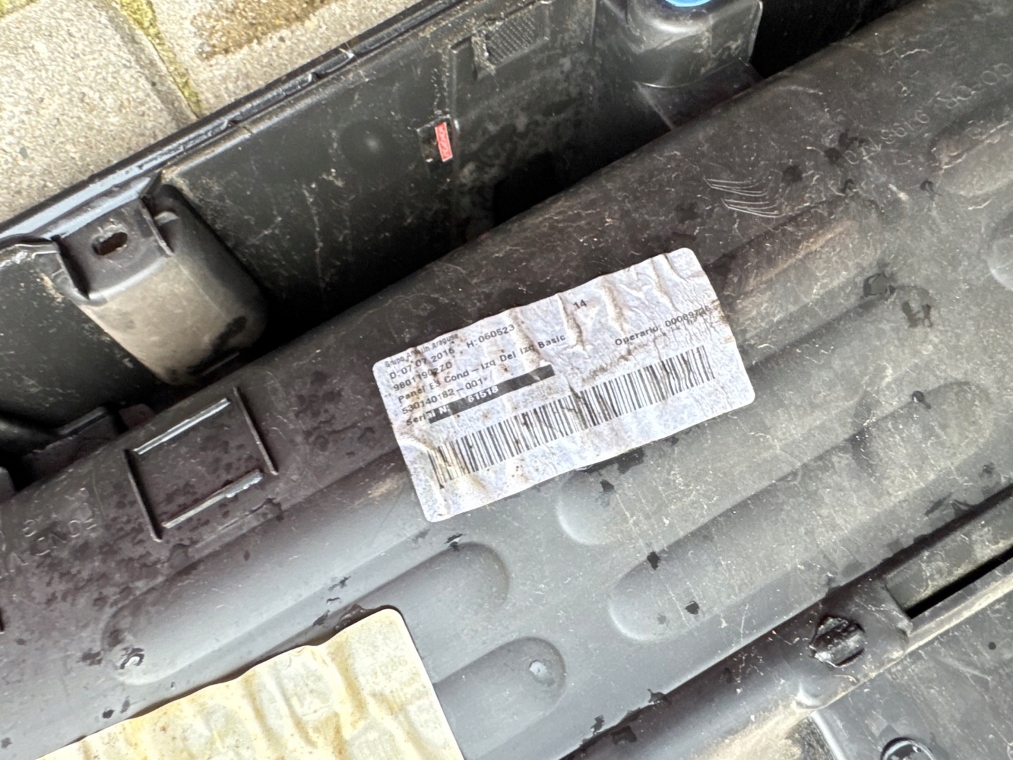 CITROEN C4 CACTUS 14-17 side upholstery door left front front