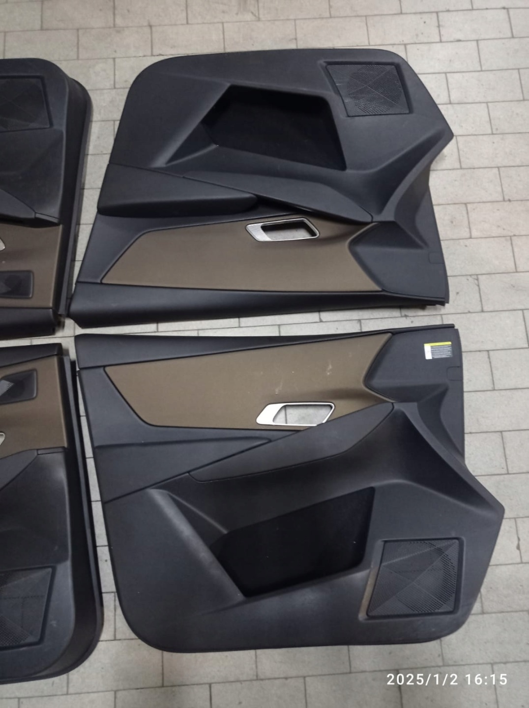 boot upholstery front rear part right left DS7 CROSSBACK