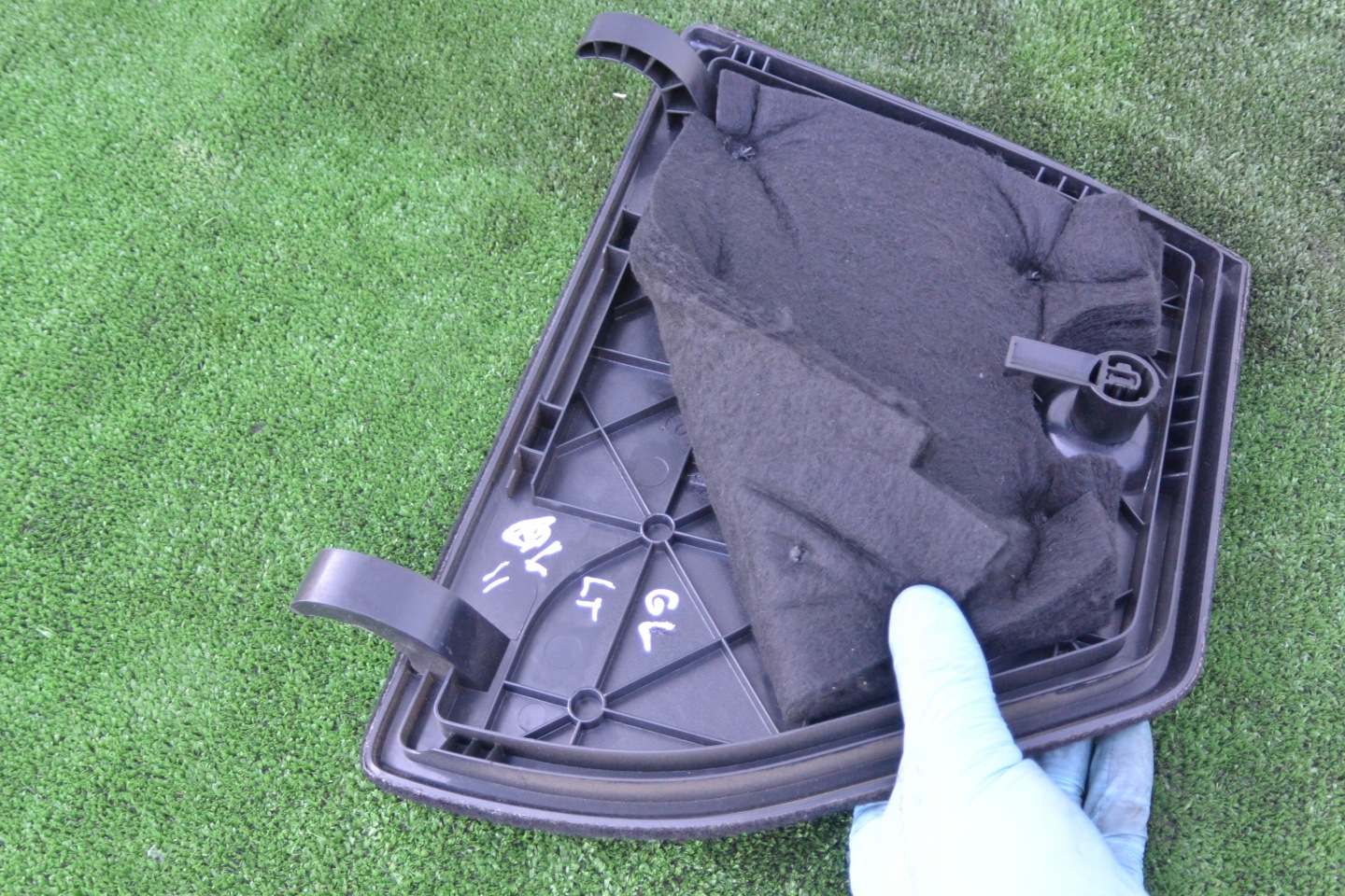 MERCEDES GL 164 spoiler passenger compartment BOCZKA boot right