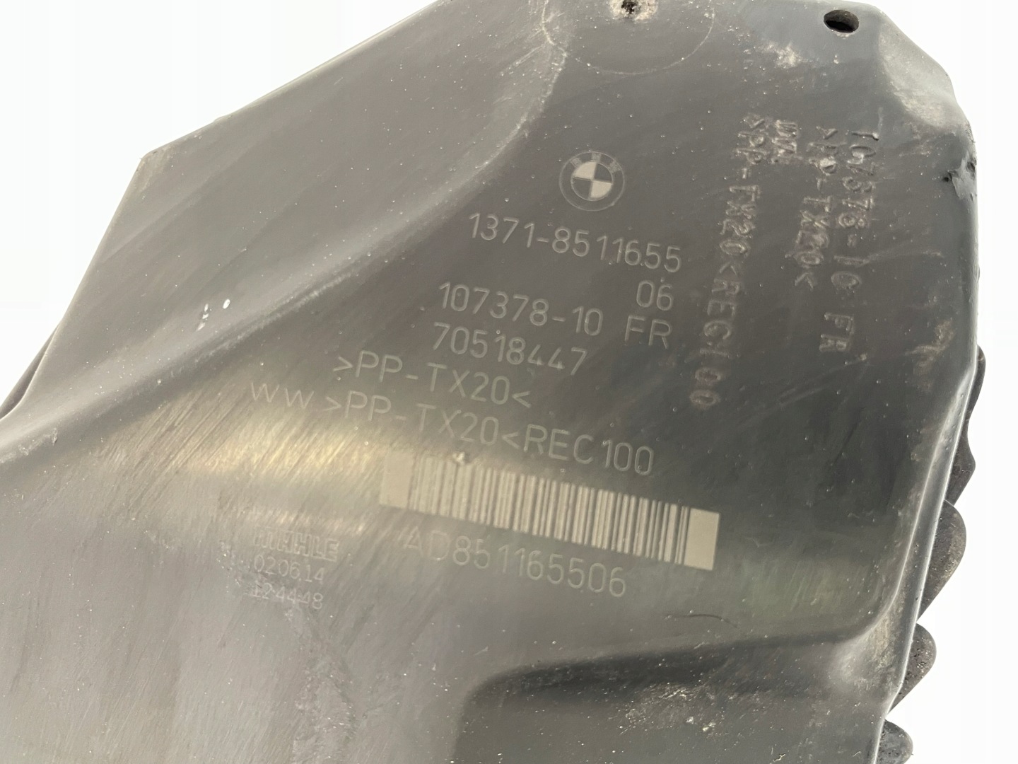 Gehäuse filter luft 8511655 BMW F20 2.0 D 11-19