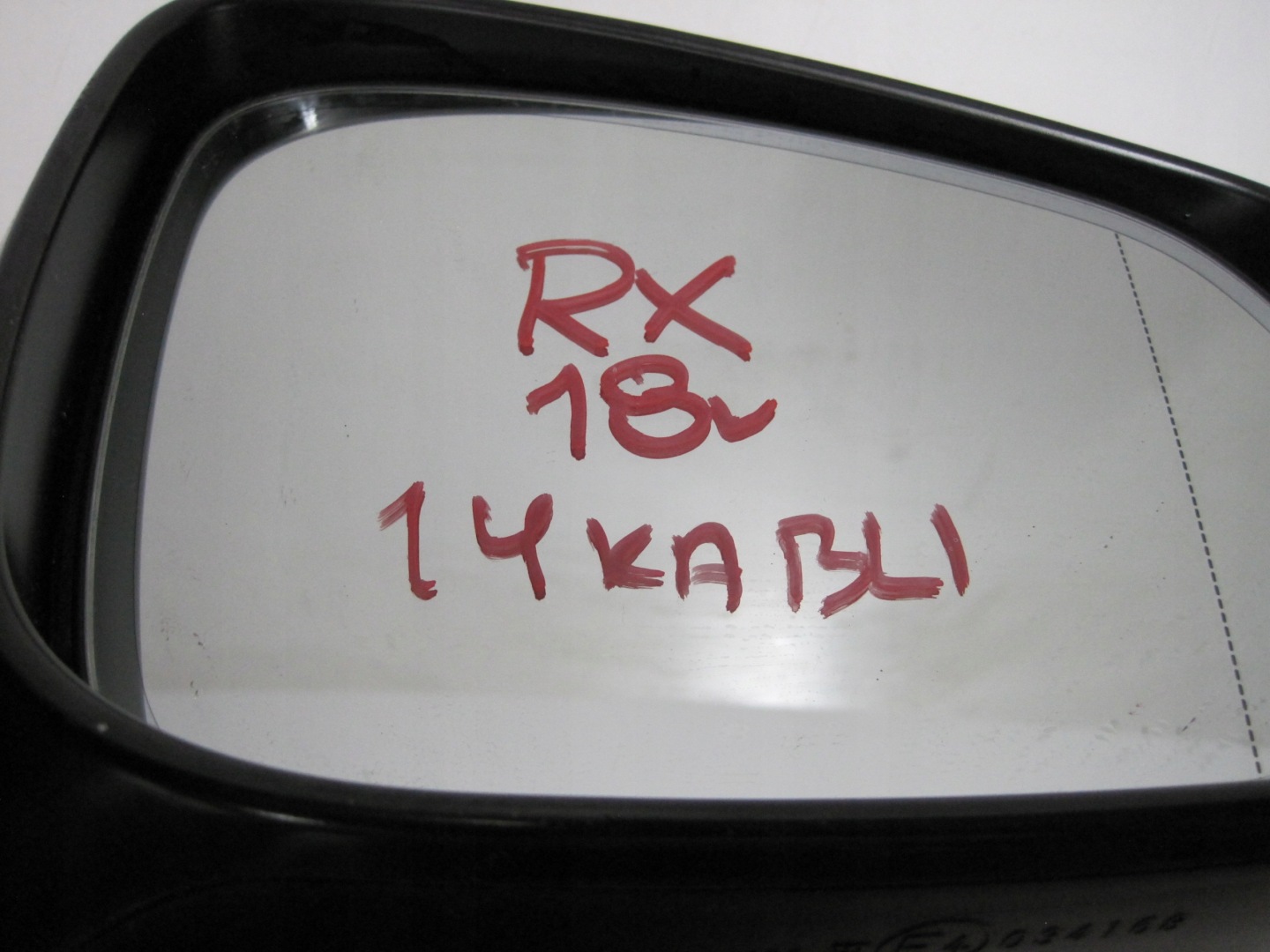 mirror right LEXUS RX without CHROMU