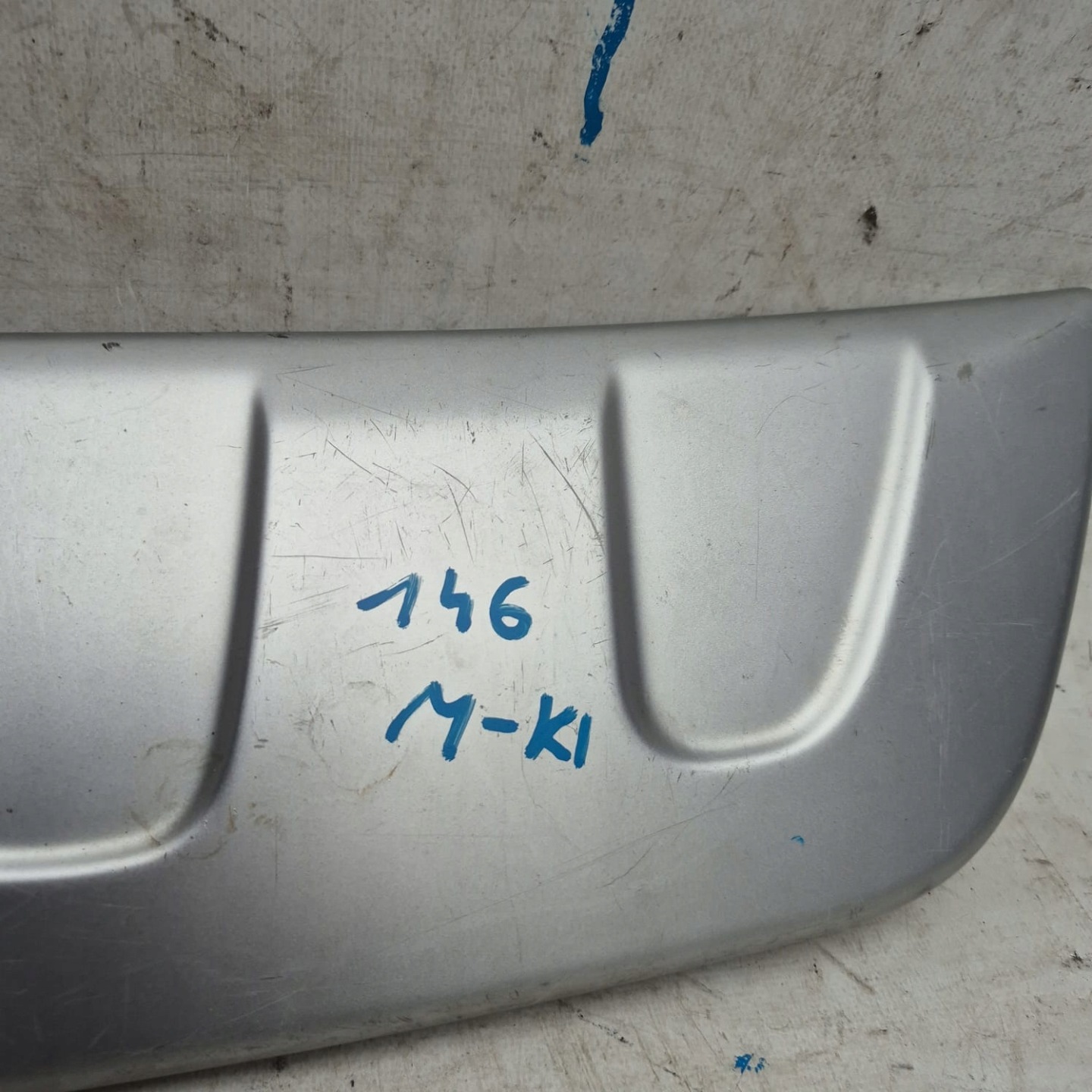 SKODA FABIA II 5J7 ROOMSTER SCOUT LIFT 10- bumper diffuser spoiler rear part