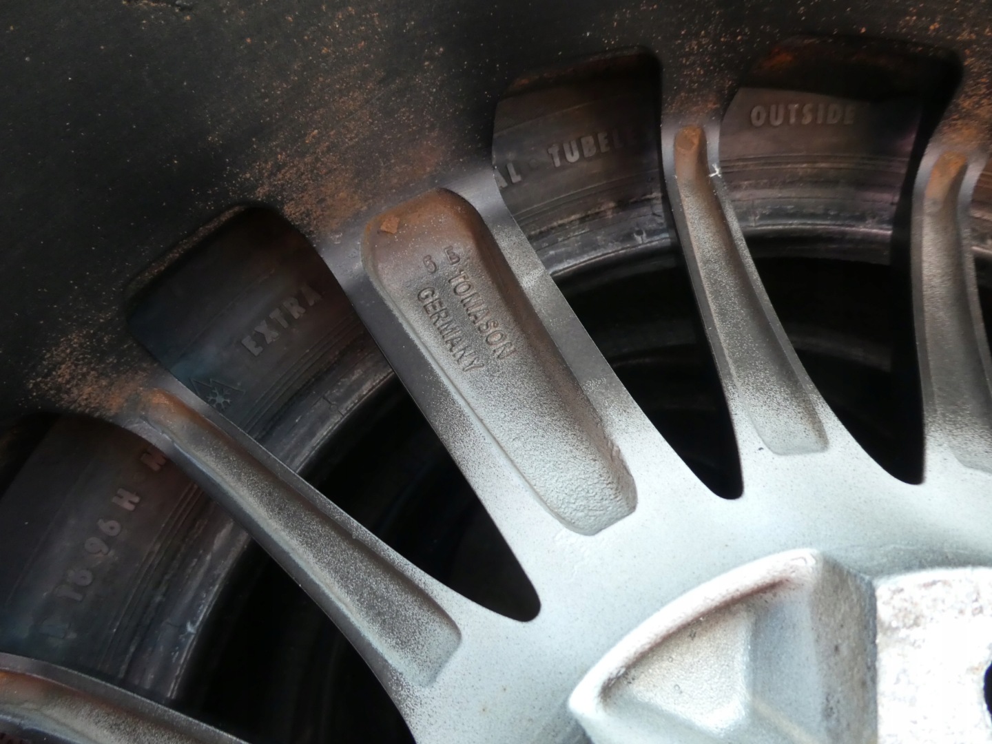 4X discs aluminium disc VW TAM 3187 5X112