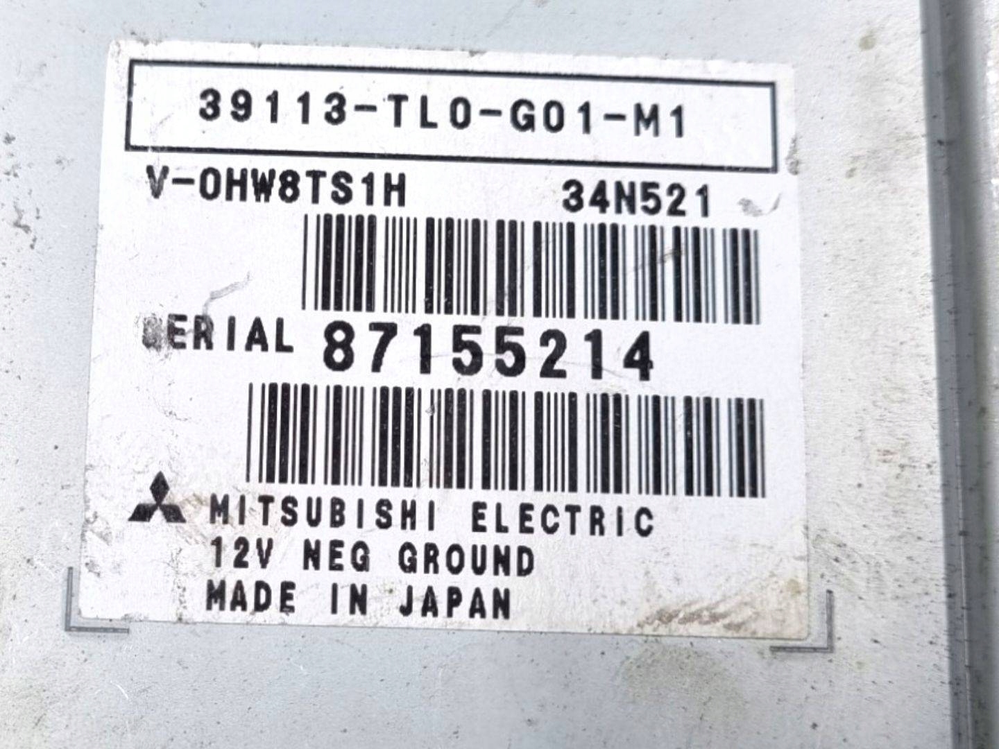 modulo AUX USB Honda Accord 8 CW3 2008 39113-TL0-G01-M1