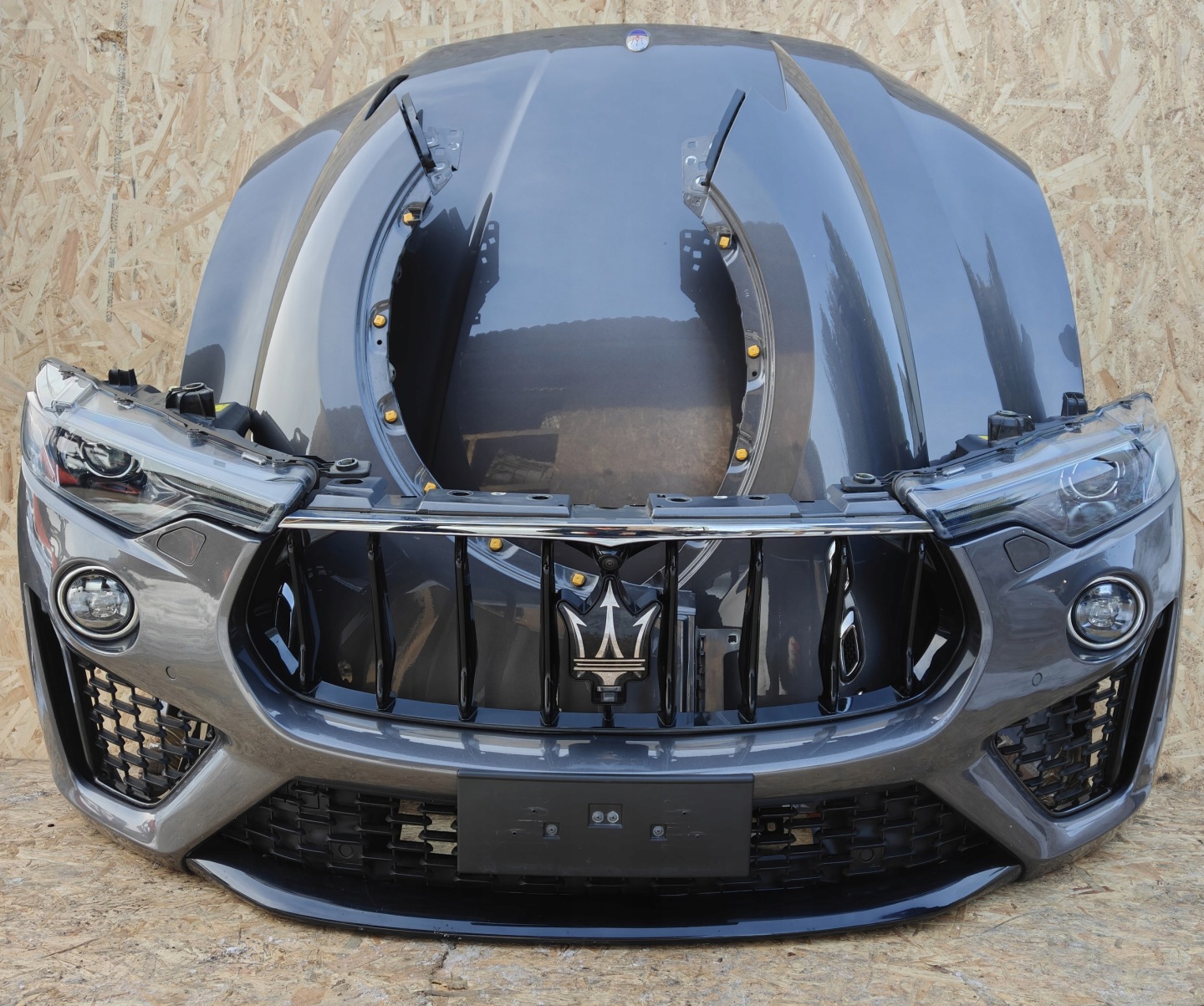 complete front MASERATI LEVANTE GRANSPORT bonnet fender bumper radiator
