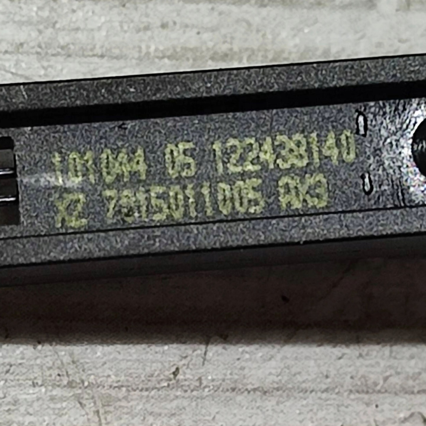 Peugeot 208 II 23r 1.2 Sensor temperatury wewnetrznej
