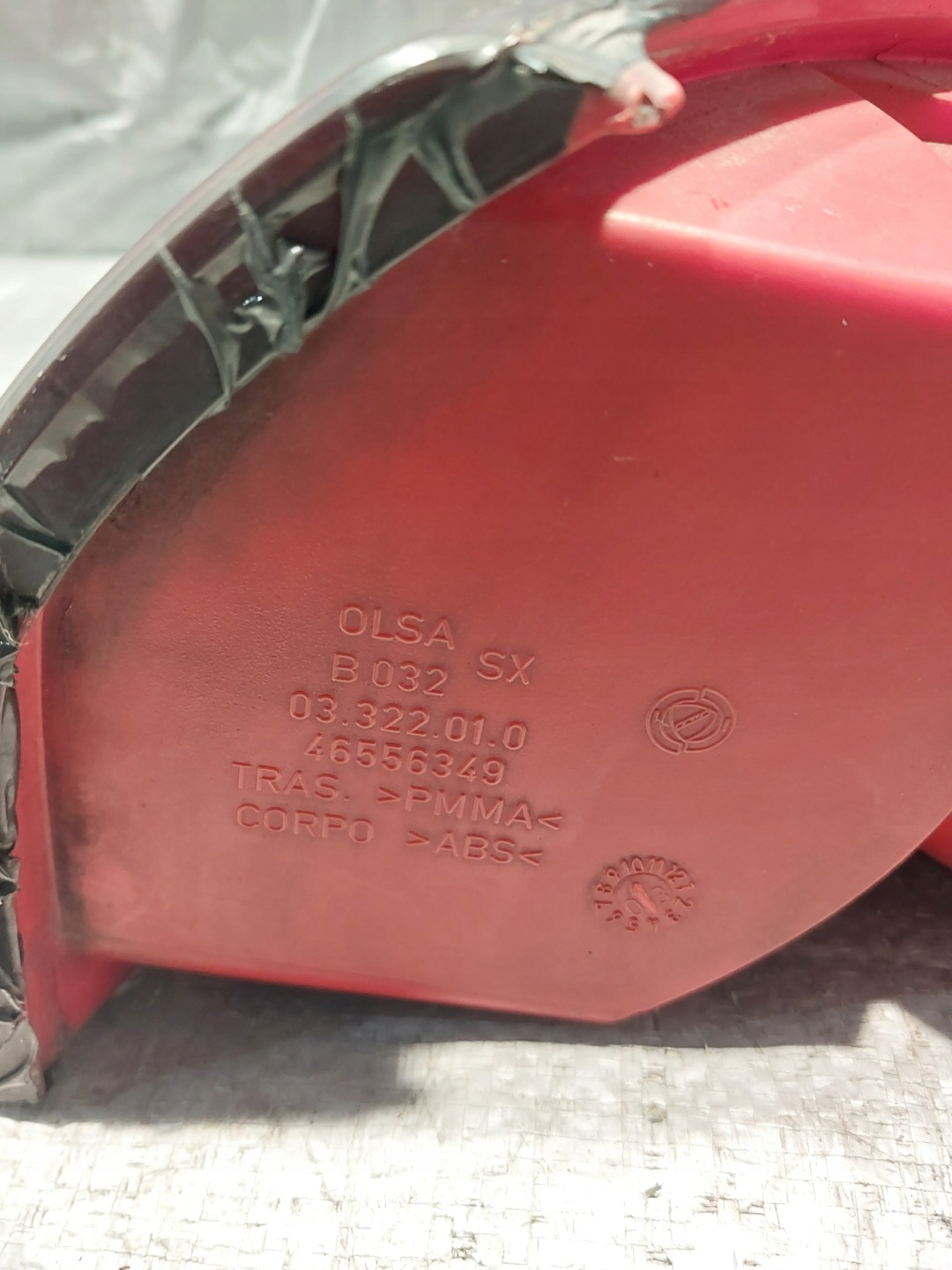 light left rear part rear ALFA ROMEO 147