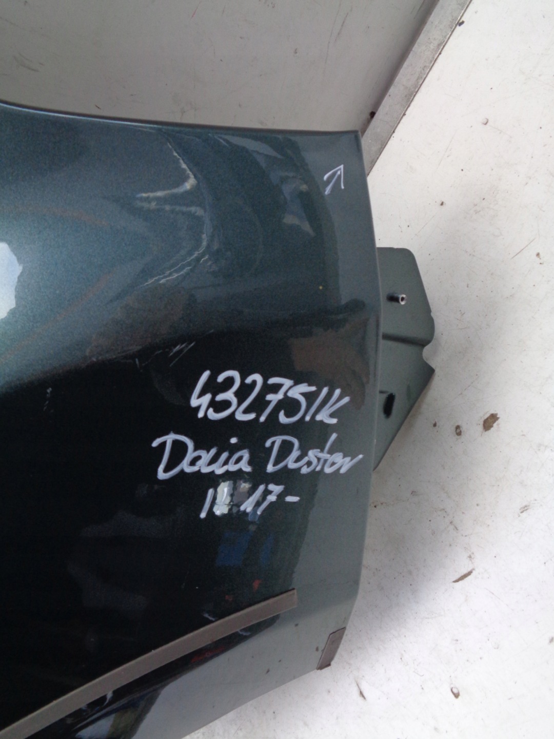 fender right front DACIA DUSTER II 17- NR 43275