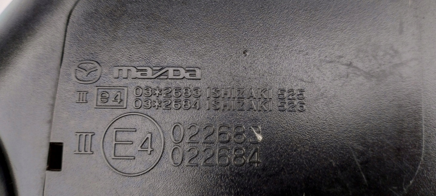 MAZDA 3 III 08-13 ROK right mirror 3PIN original