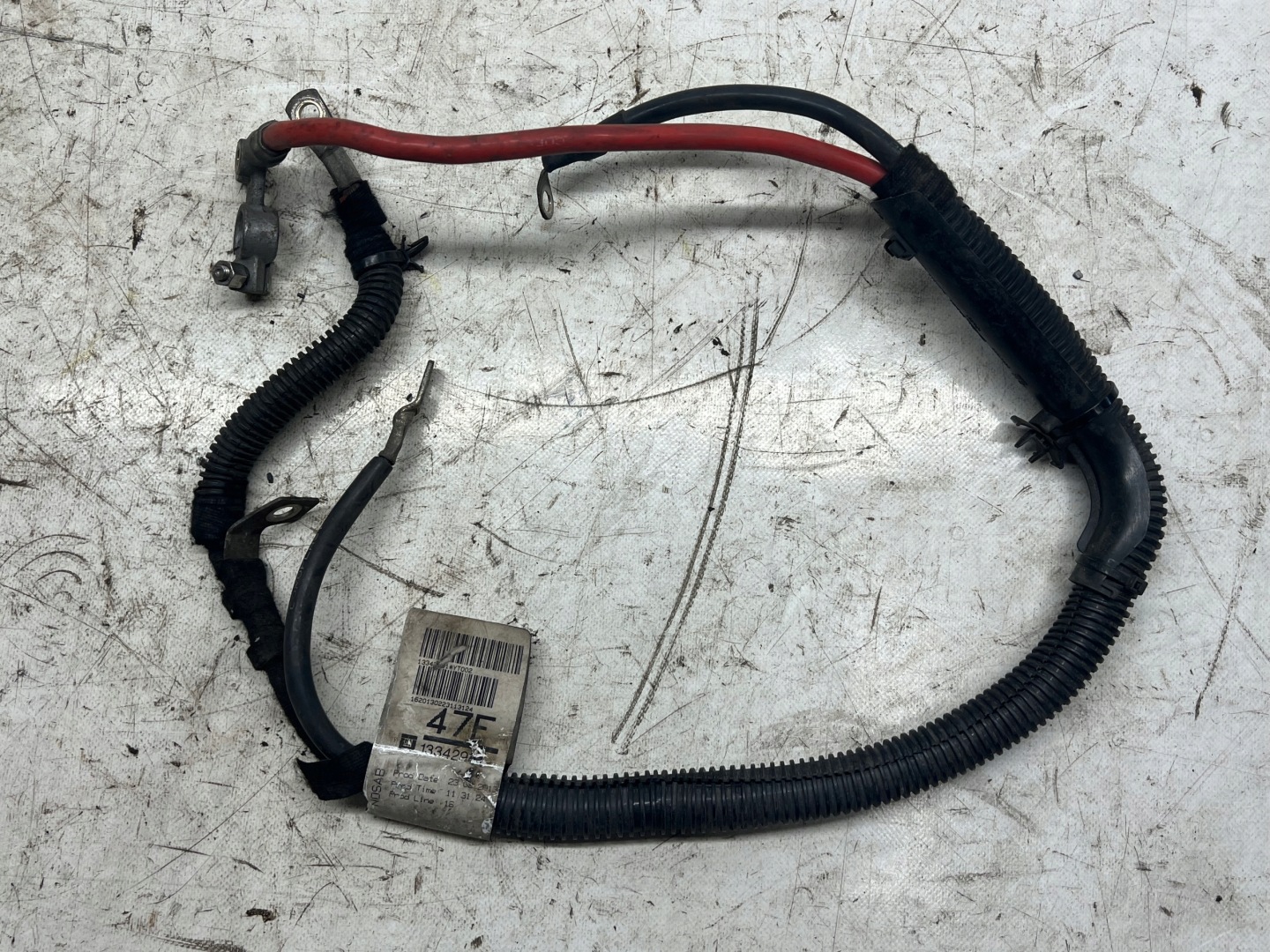OPEL CORSA cablaggio cablaggio per batteria 13342981 47F