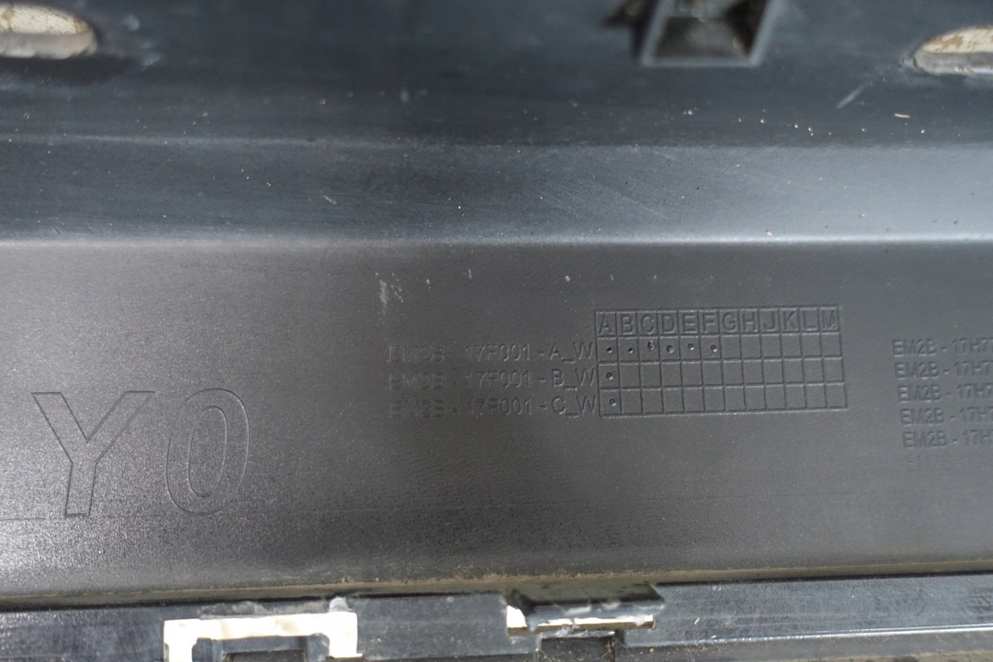 FORD S-MAX MK2 2014- bumper rear part rear EM2B-17F001-A