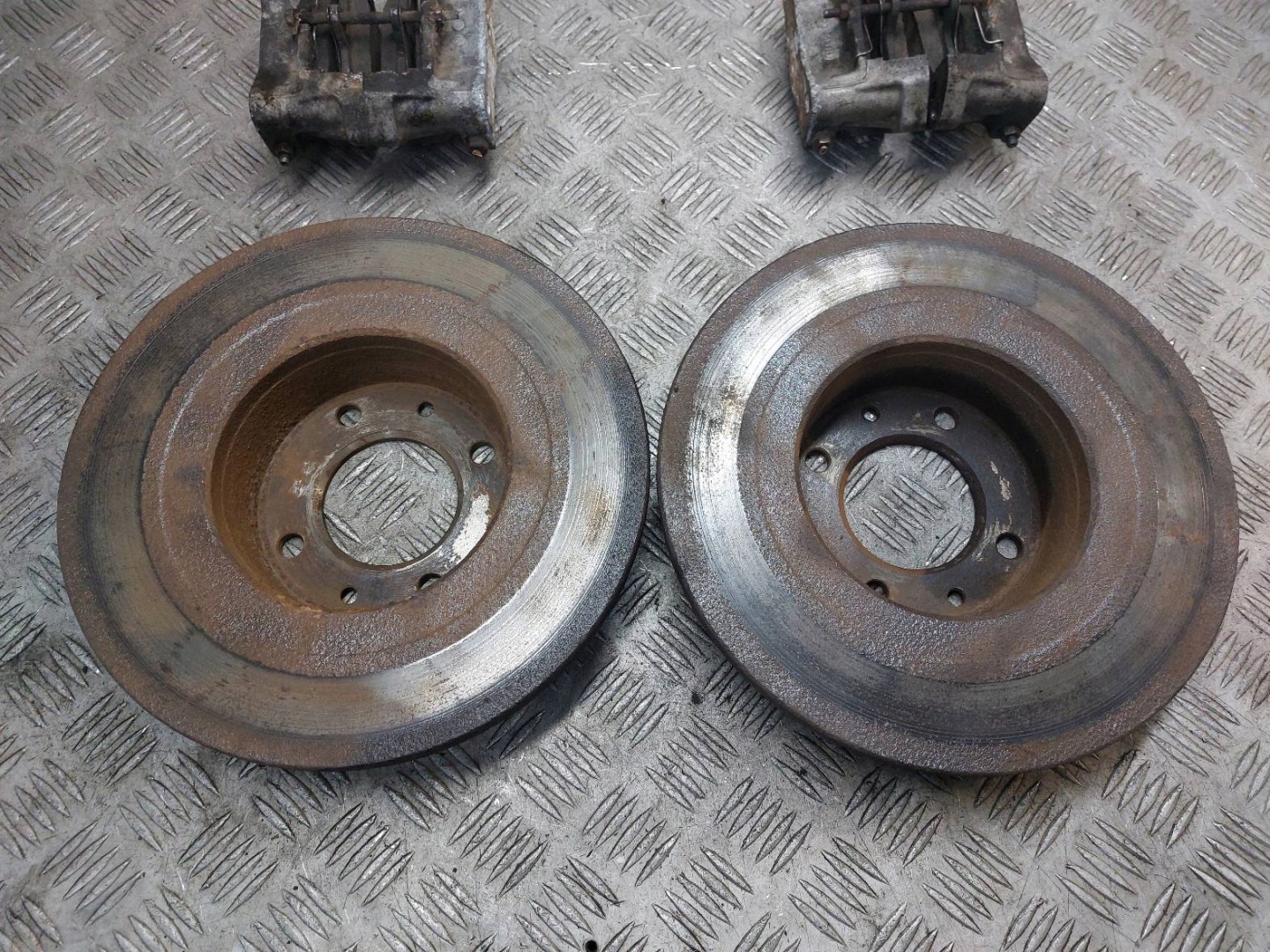 discs brake rear part + calipers CITROEN C5 and