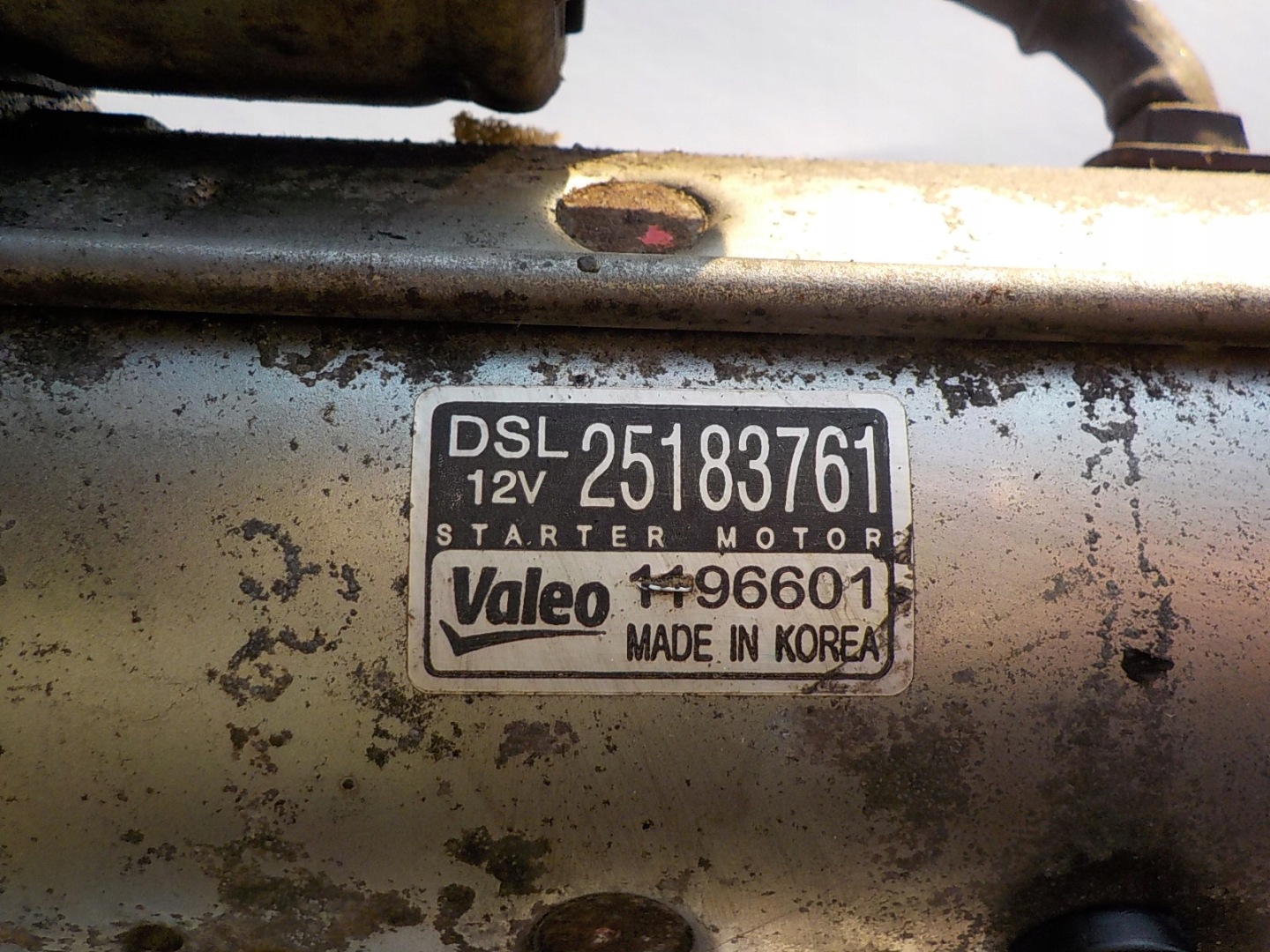 CHEVROLET CAPTIVA 2.2 CDI starter 25183761