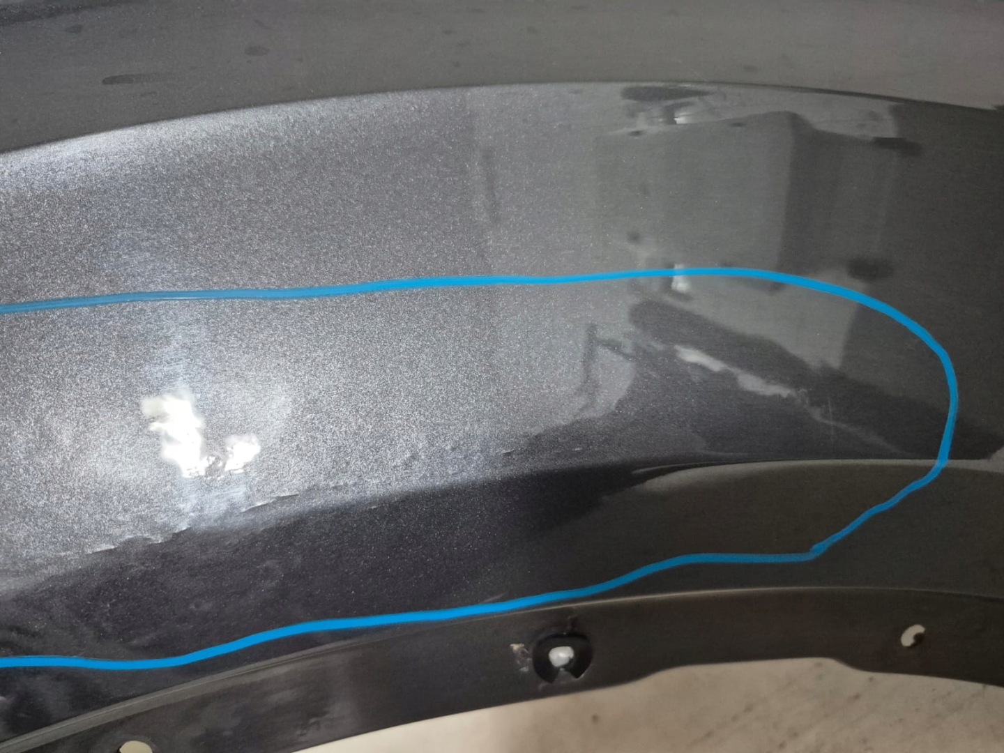 VW T-ROC and 1 17-25 fender front front right