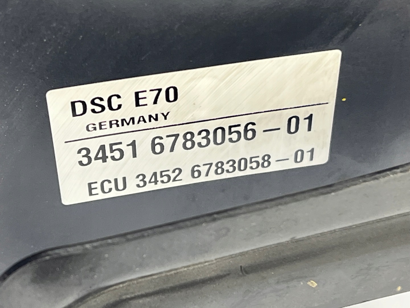 pump ABS DSC control unit BMW X5 E70 3.0 D 3.0 SD 3.5 D M57 OGR