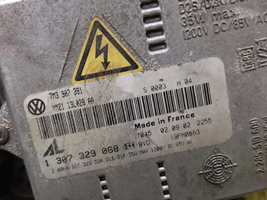 SEAT ALHAMBRA REFLEKTOR light right front 7M3941018