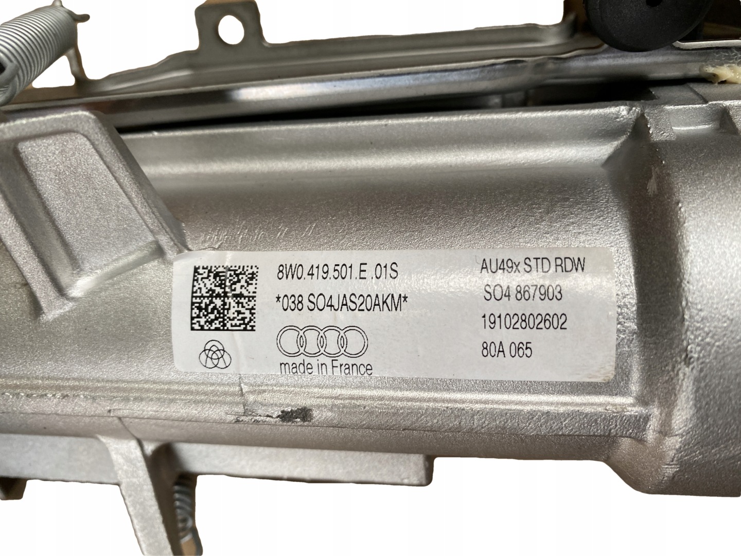 AUDI A4 A5 8W B9 steering wheel rod 8W0419501E