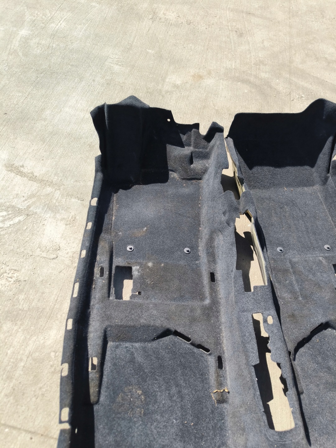 Matte Teppich AUTOTEPPICHE AUDI A1 8X 8X1863367D EUROPA *1* Original !!!