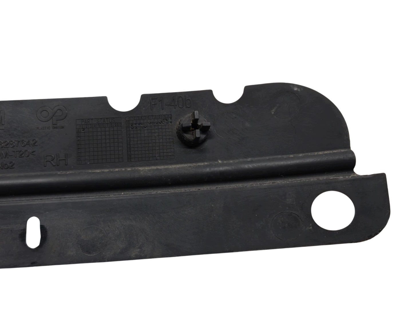 OPEL ASTRA J IV support holder of a bumper right front OE 13287642