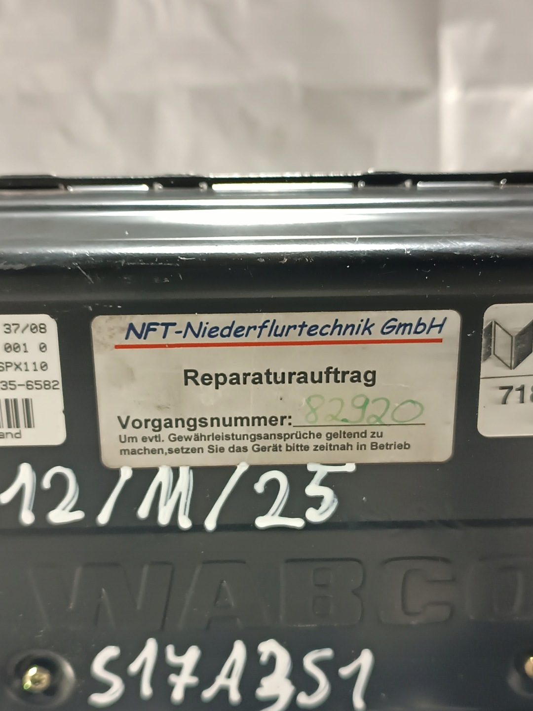 control unit module door WABCO 446 190 001 0