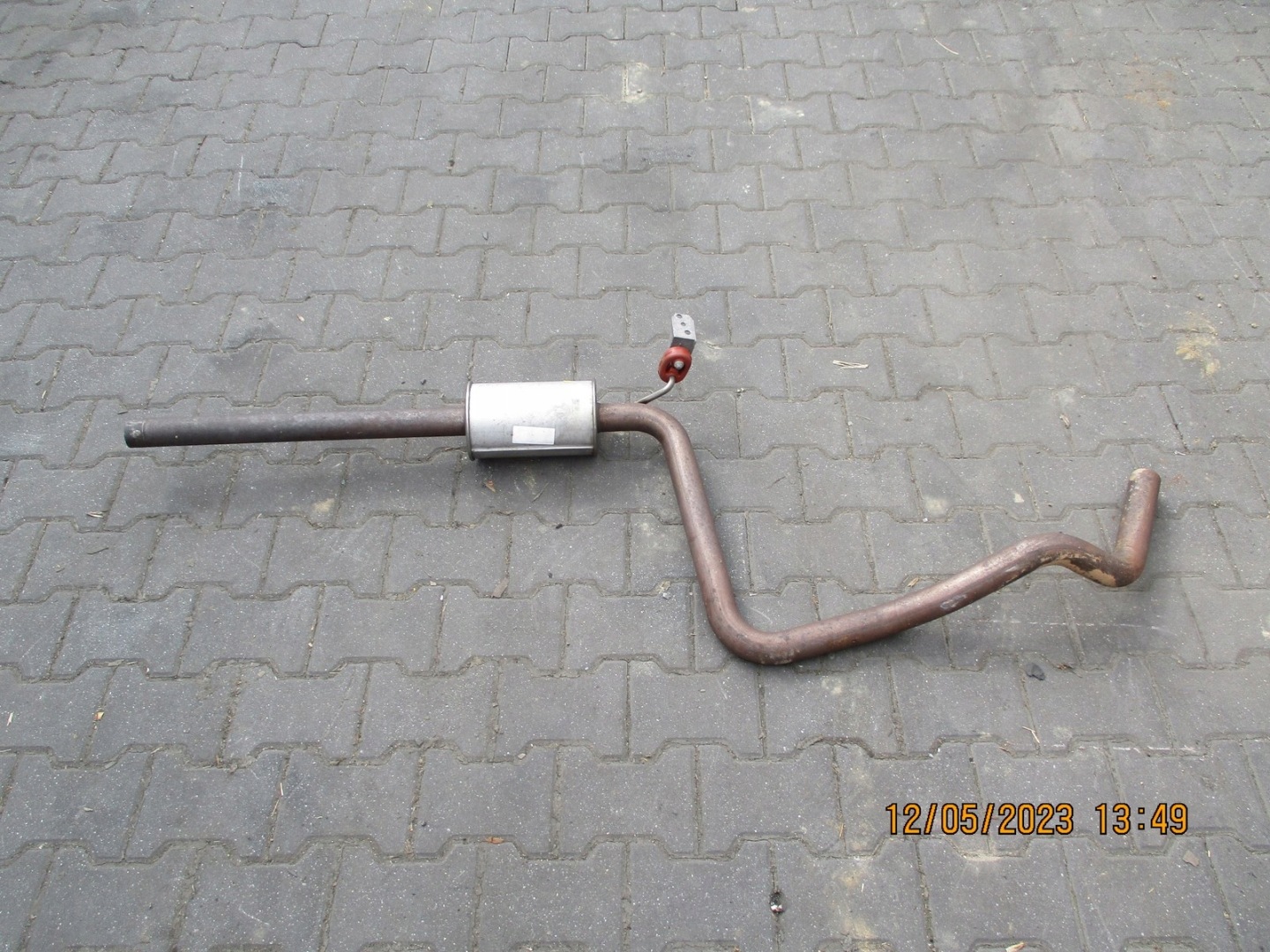 muffler, exhaust pipe 5Q0253211 GOLF VII 5G0 GTI