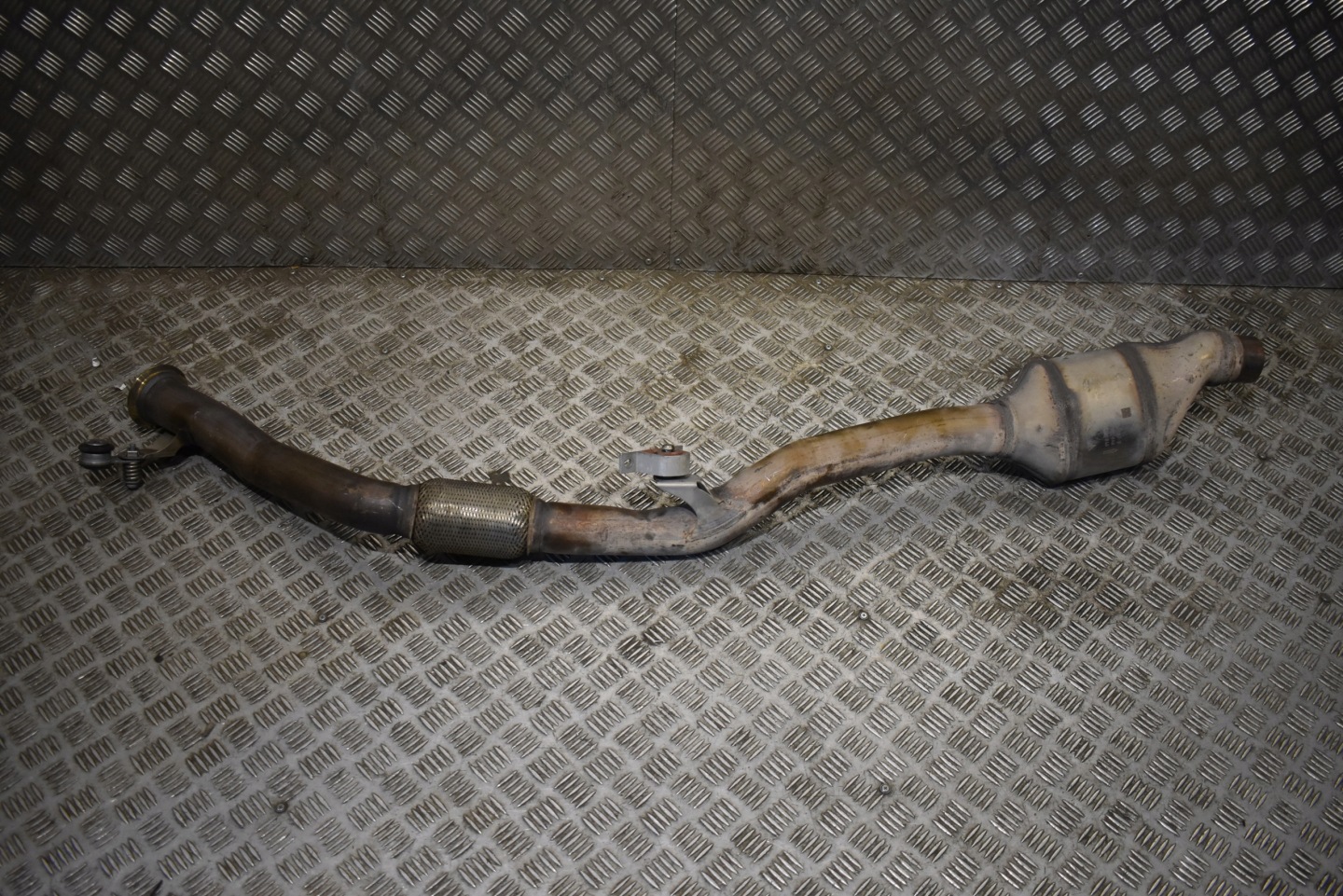 IDEALNY exhaust pipe catalyst right PORSCHE CAYENNE 9Y LIFT 1