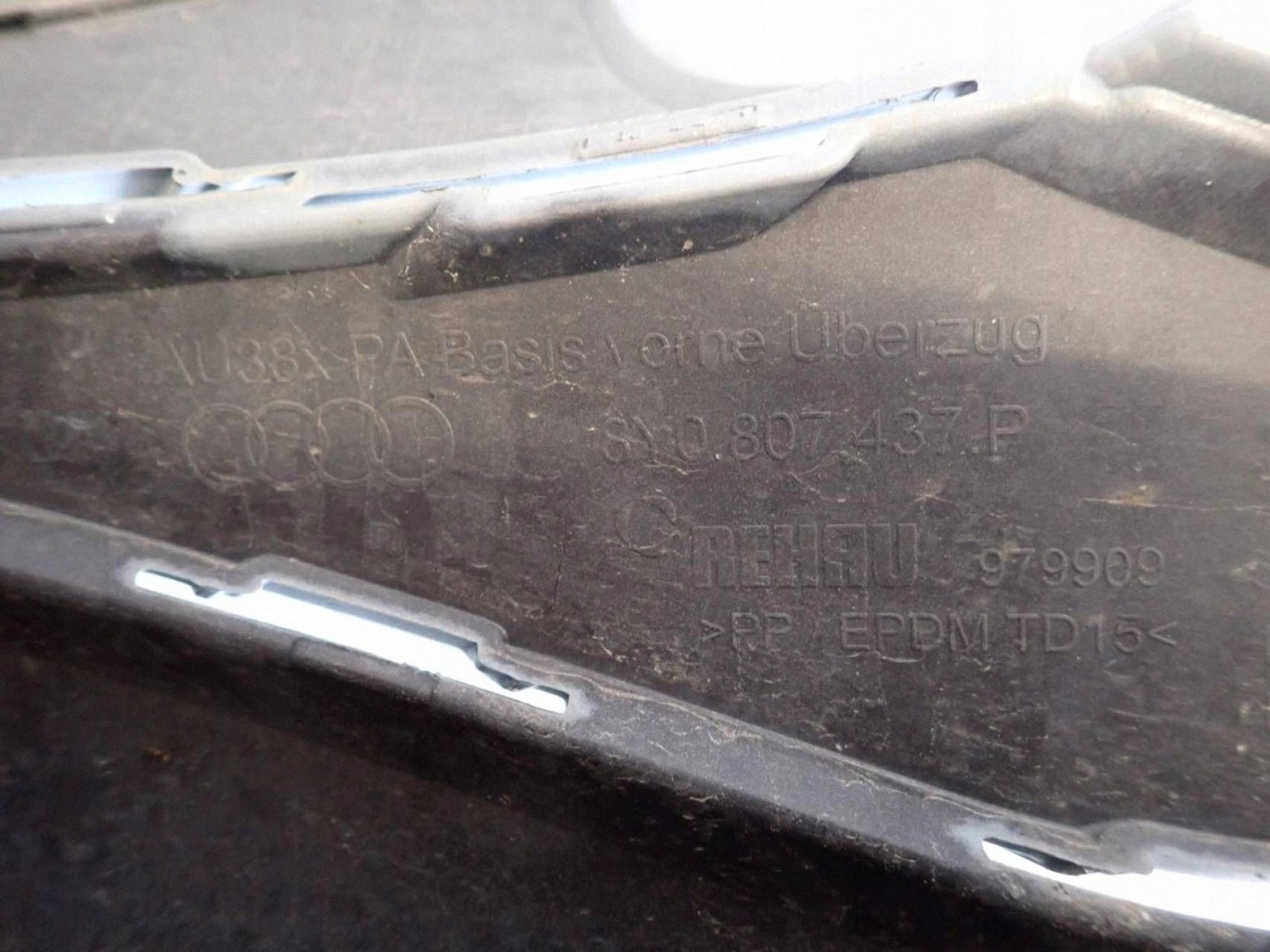 bumper front front AUDI A3 LIFT 2023- 8Y0807437P
