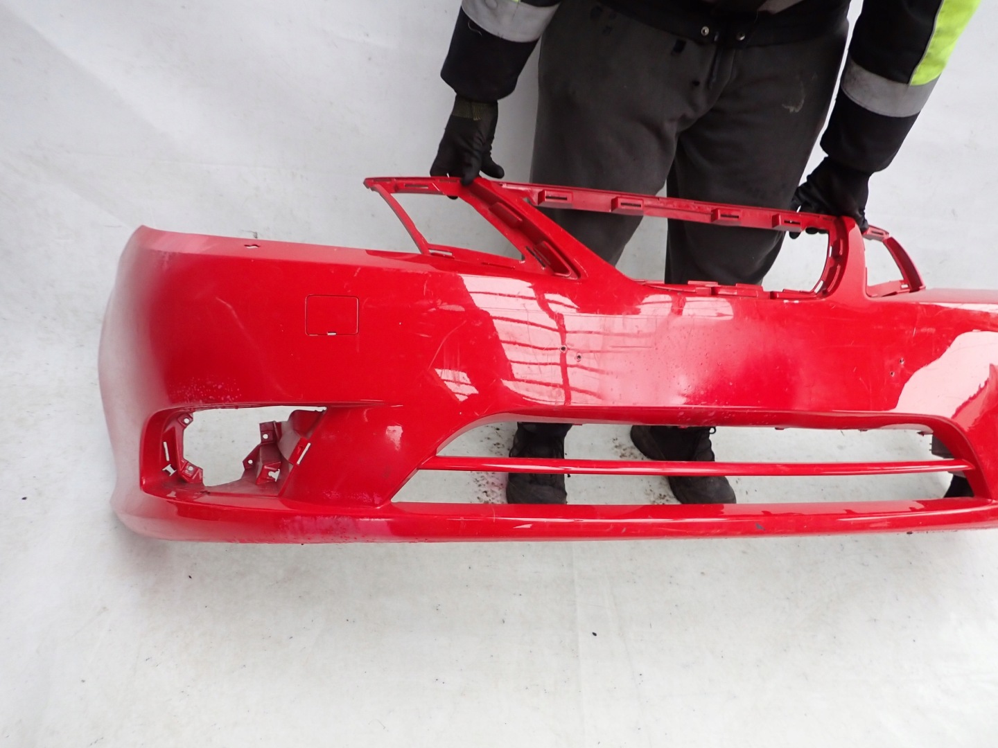 SAAB 9-3 II LIFT 07- bumper front front SPR