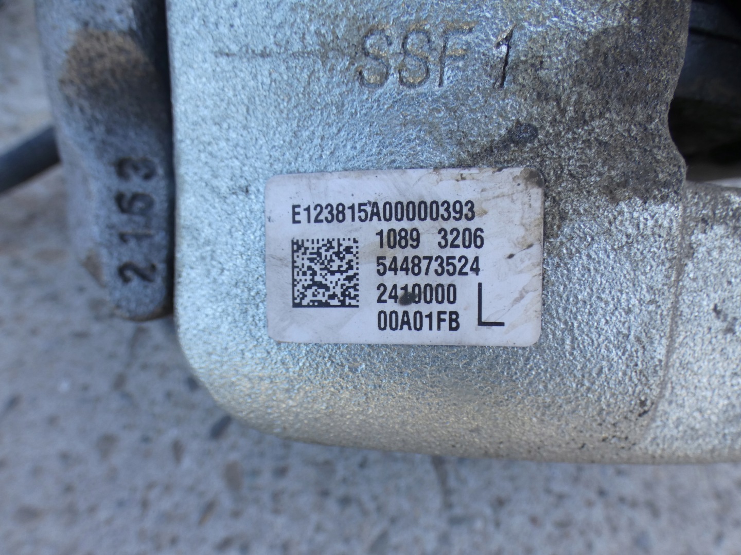 caliper brake front left right MG MG4 10893206 10893207