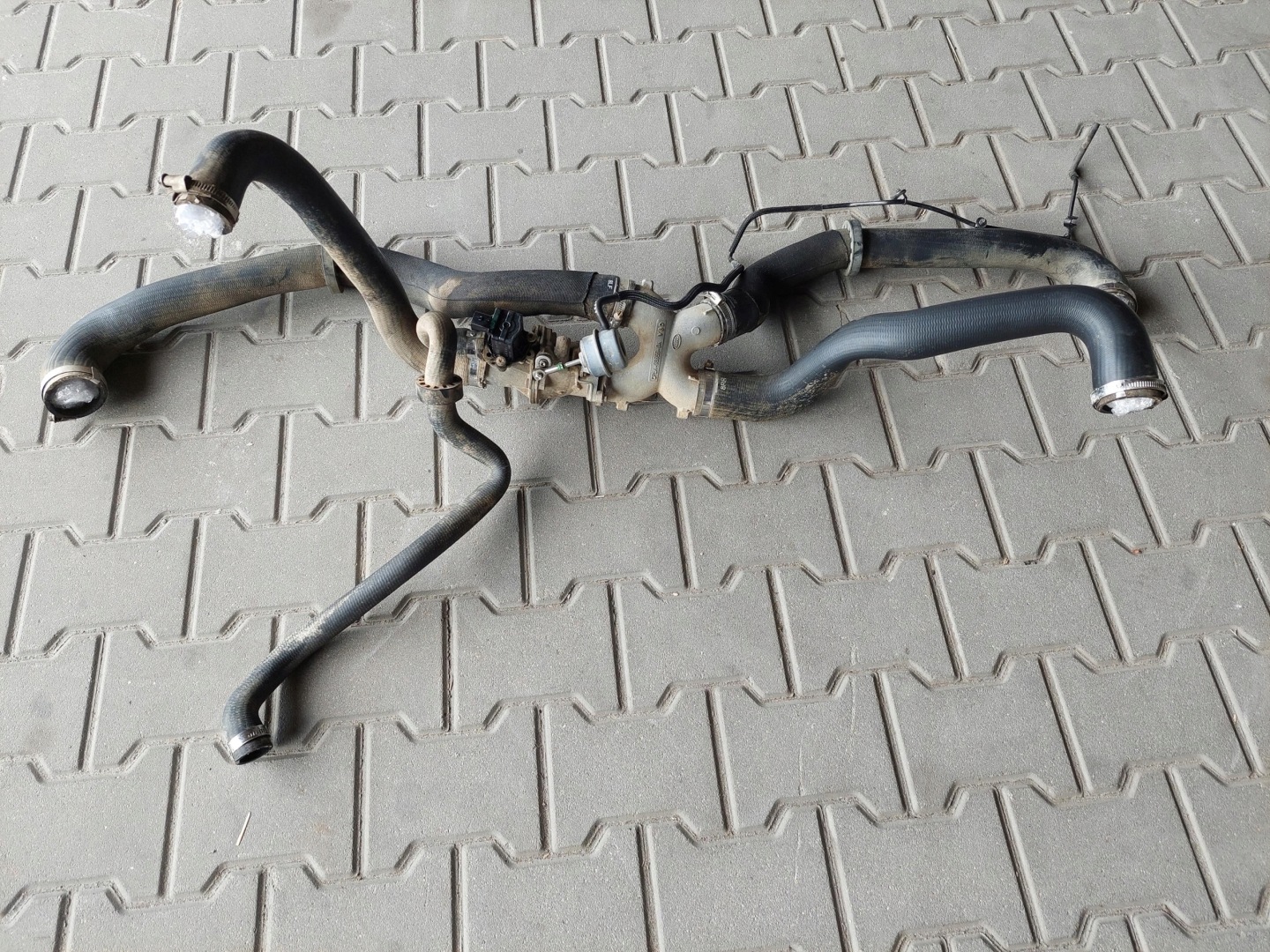 rohr Schlauch luft intercooler RANGE ROVER VOGUE L405 4.4 D