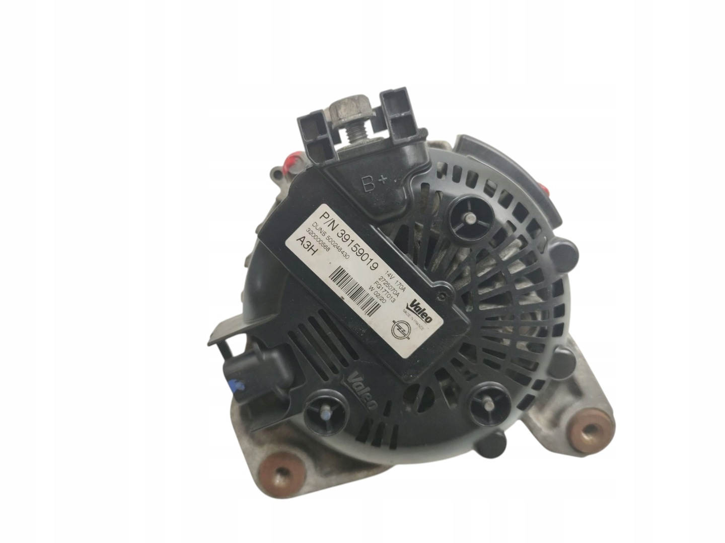 ALTERNATOR 150A OPEL ASTRA K INSIGNIA B 1.5 CRDI 39159019