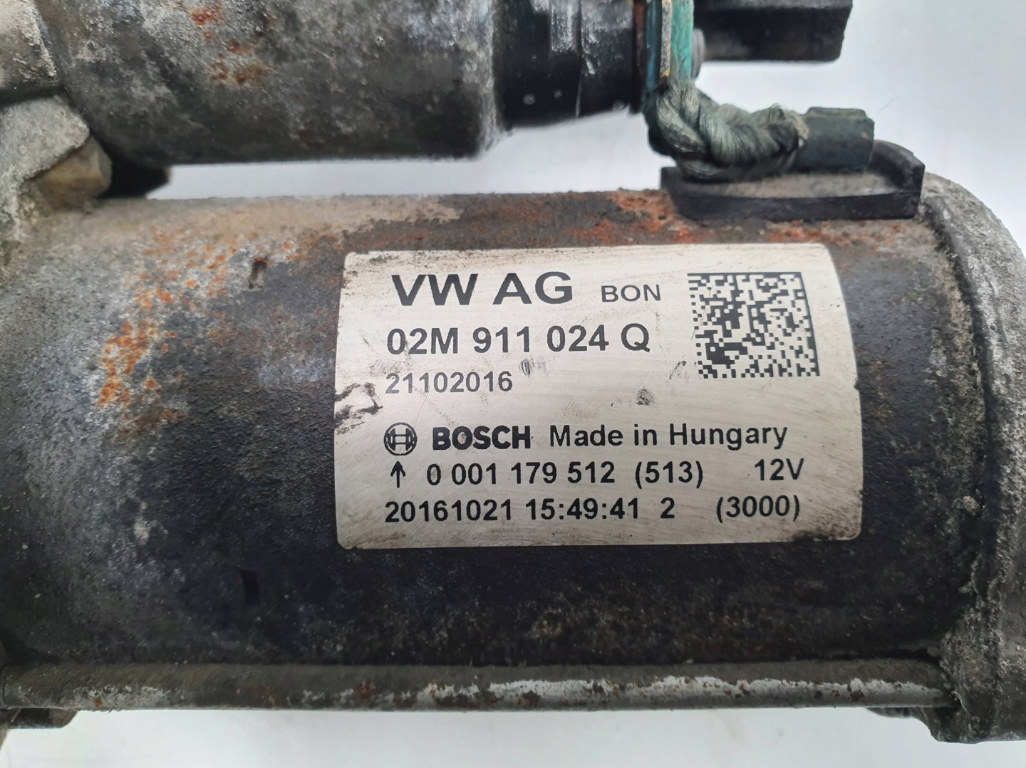 starter 02M911024Q SKODA FABIA III