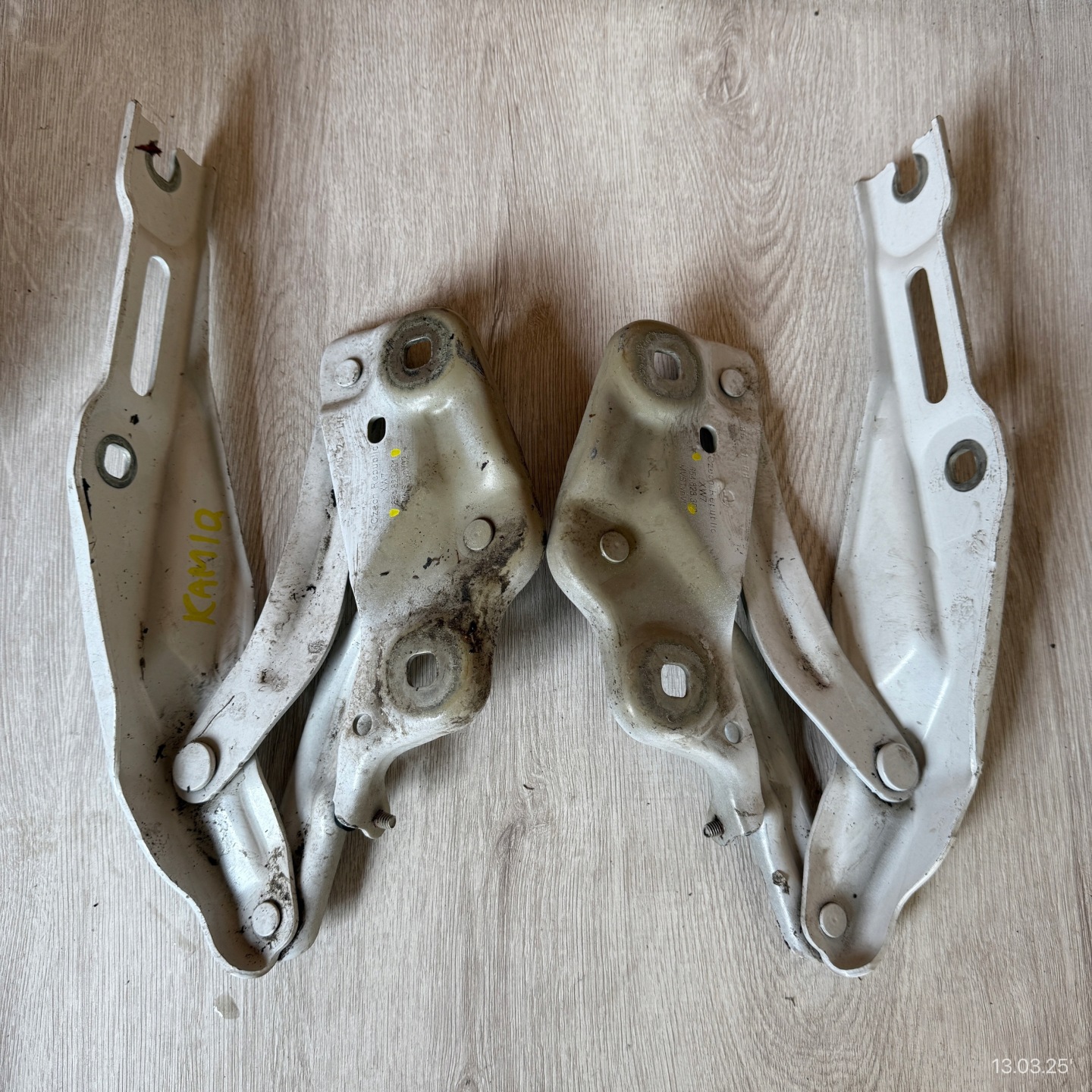 hinge bonnet hinges left right KOMPLET SKODA KAMIQ