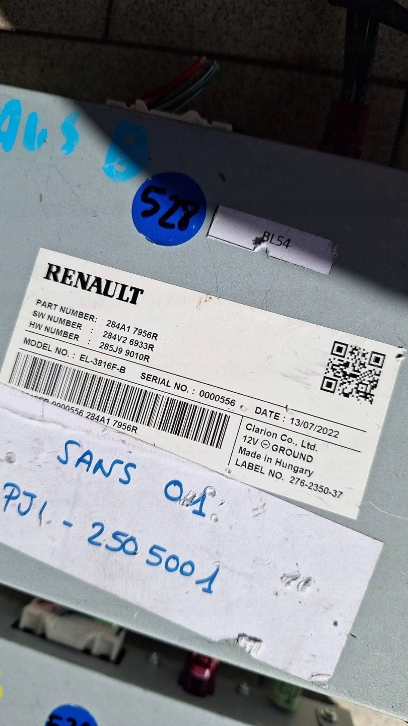 control unit of the engine Renault Austral 284A17956R