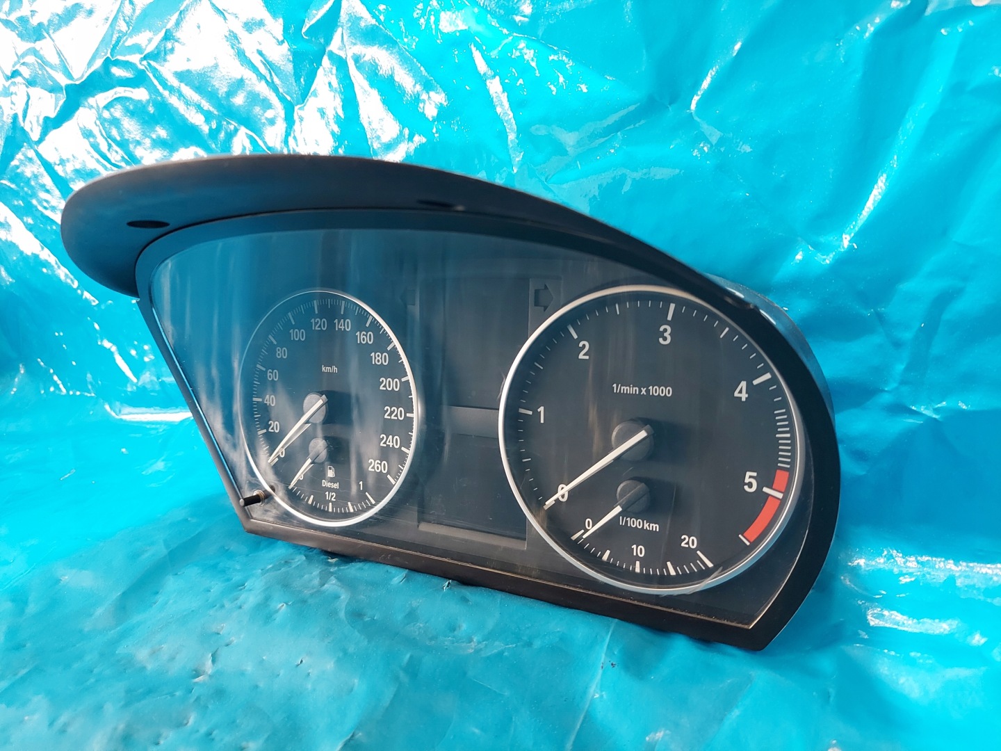 dials clock BMW 3 E90 2.0 TD 916684602