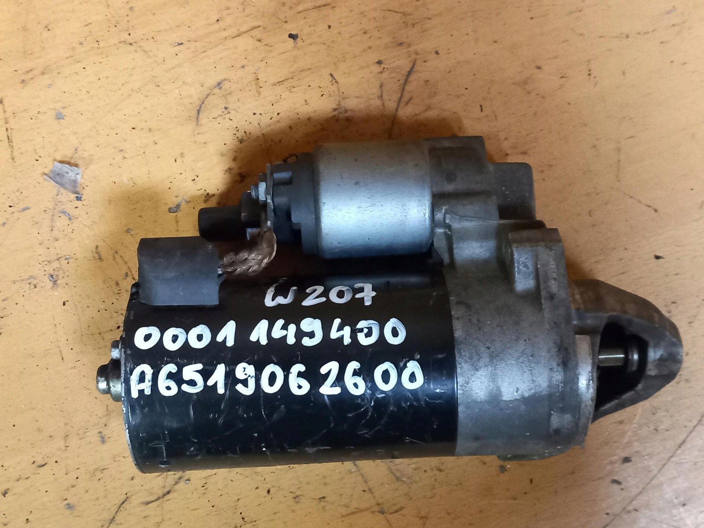 starter MERCEDES E-KLASA W207 2.2 CDI A6519062600 07-14