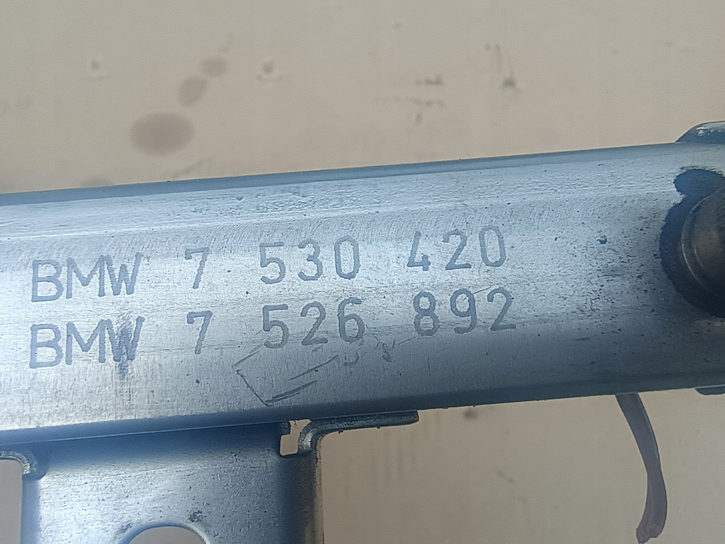Rampe injection 7530420 BMW 1.6
