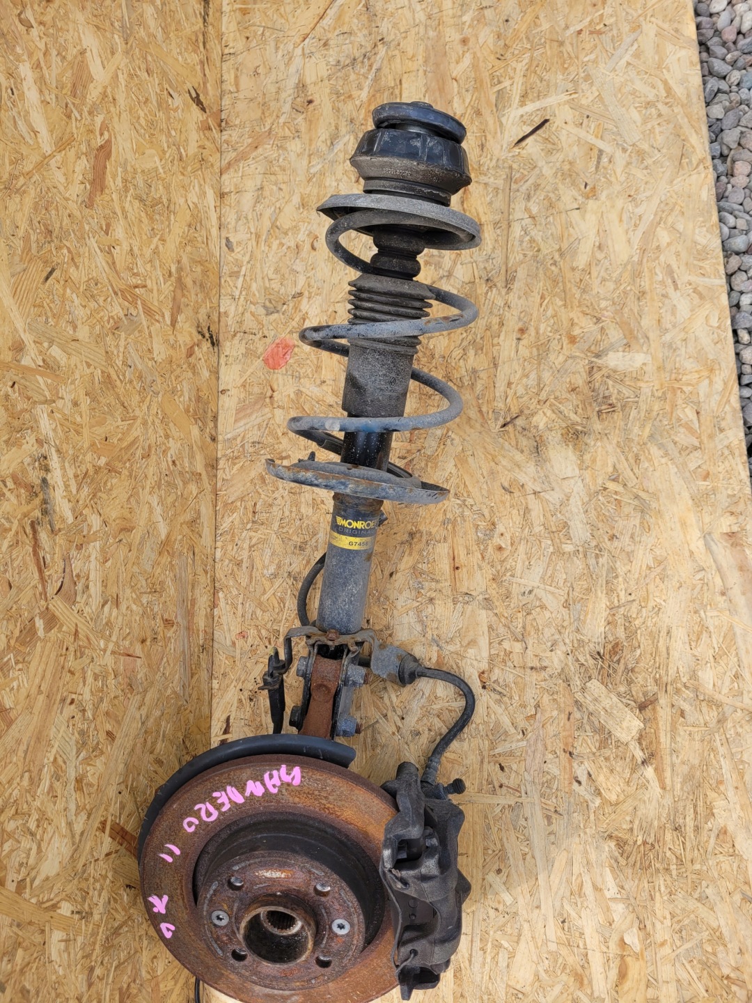 swing right McPherson DACIA SANDERO II 0.9 TCE