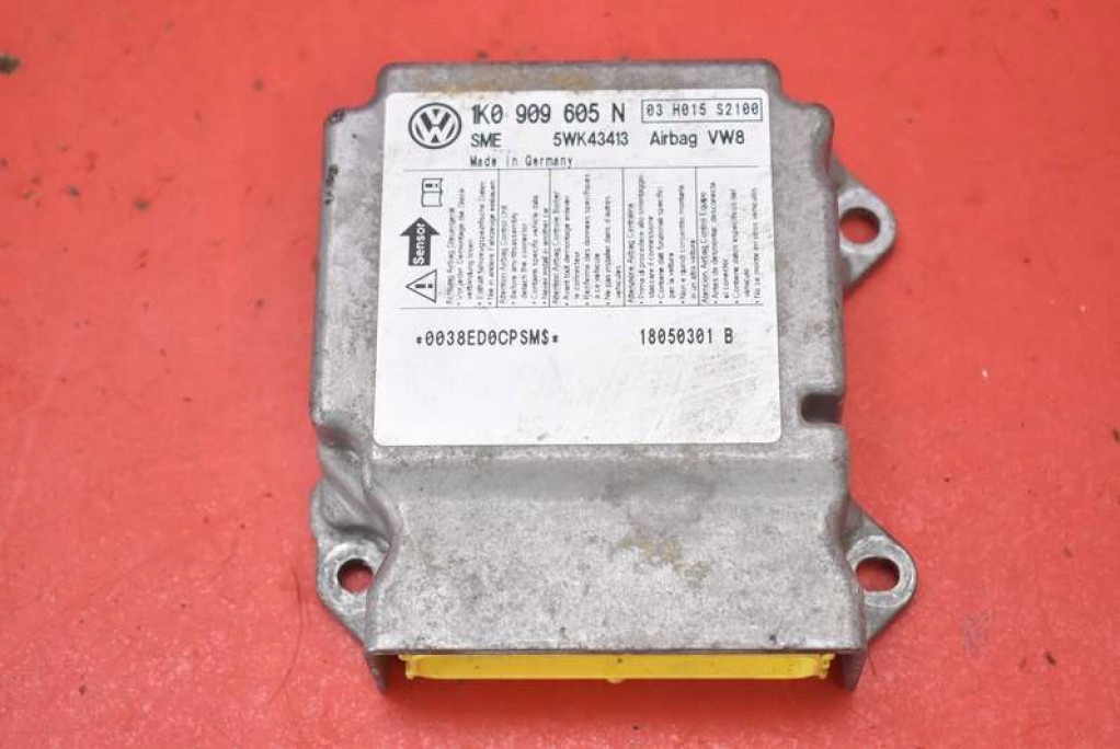 modulo SENSOR airbag airbag 1K0909605N SEAT TOLEDO 3 III 04-10