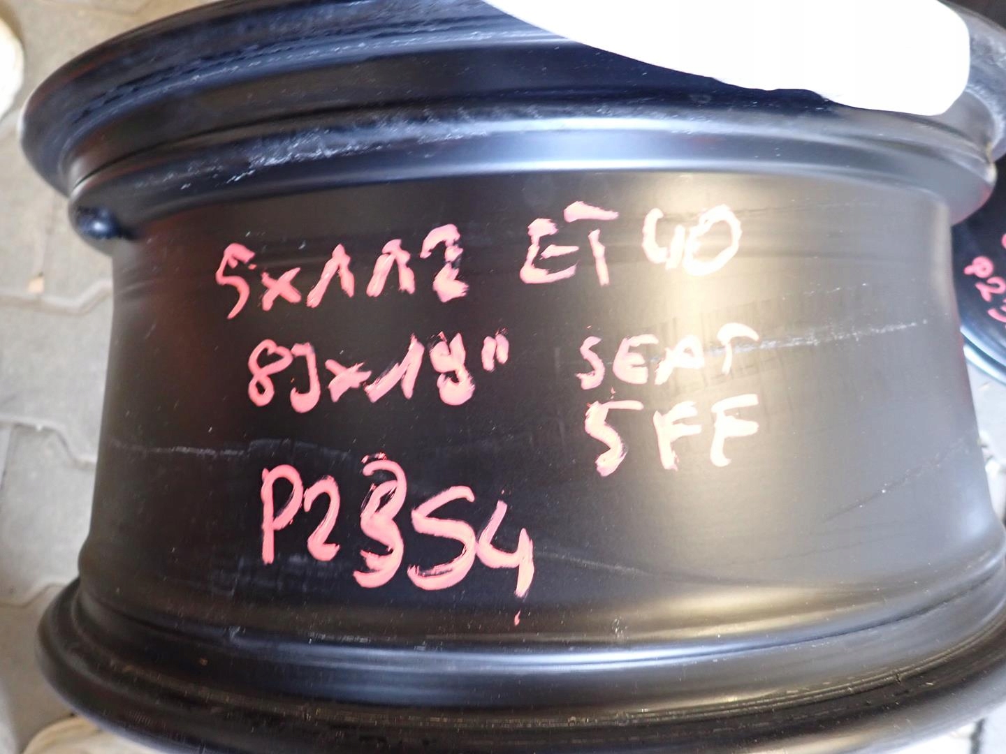 disk disk SEAT 5FF 5x112 ET40 8J19" 5FF601025E
