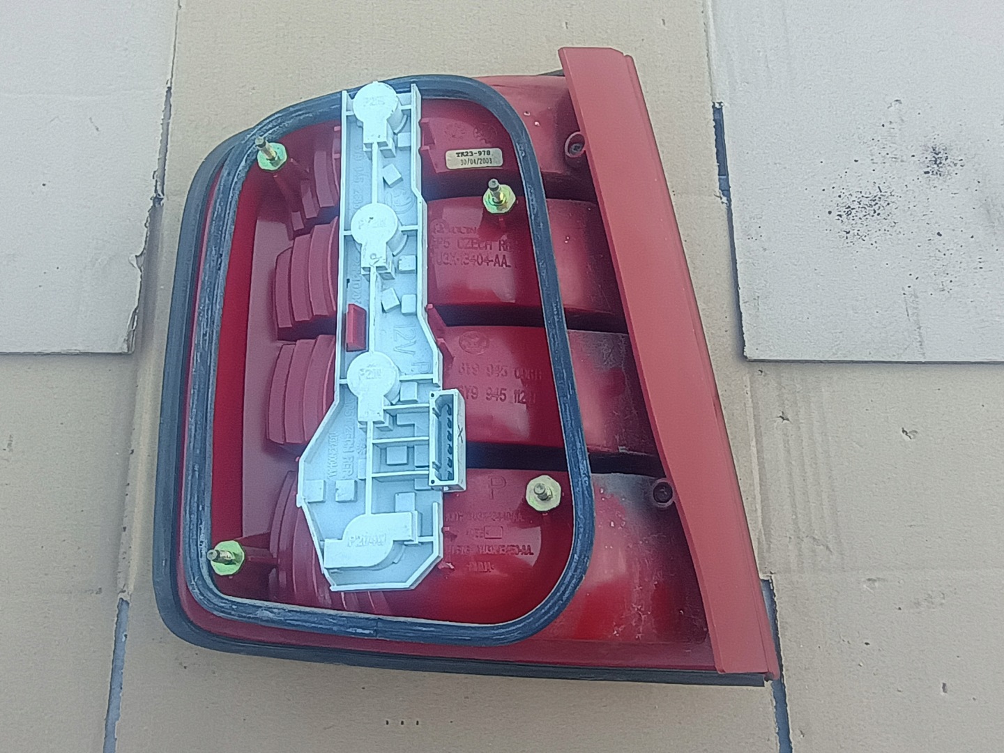 light rear part right SKODA OCTAVIA II