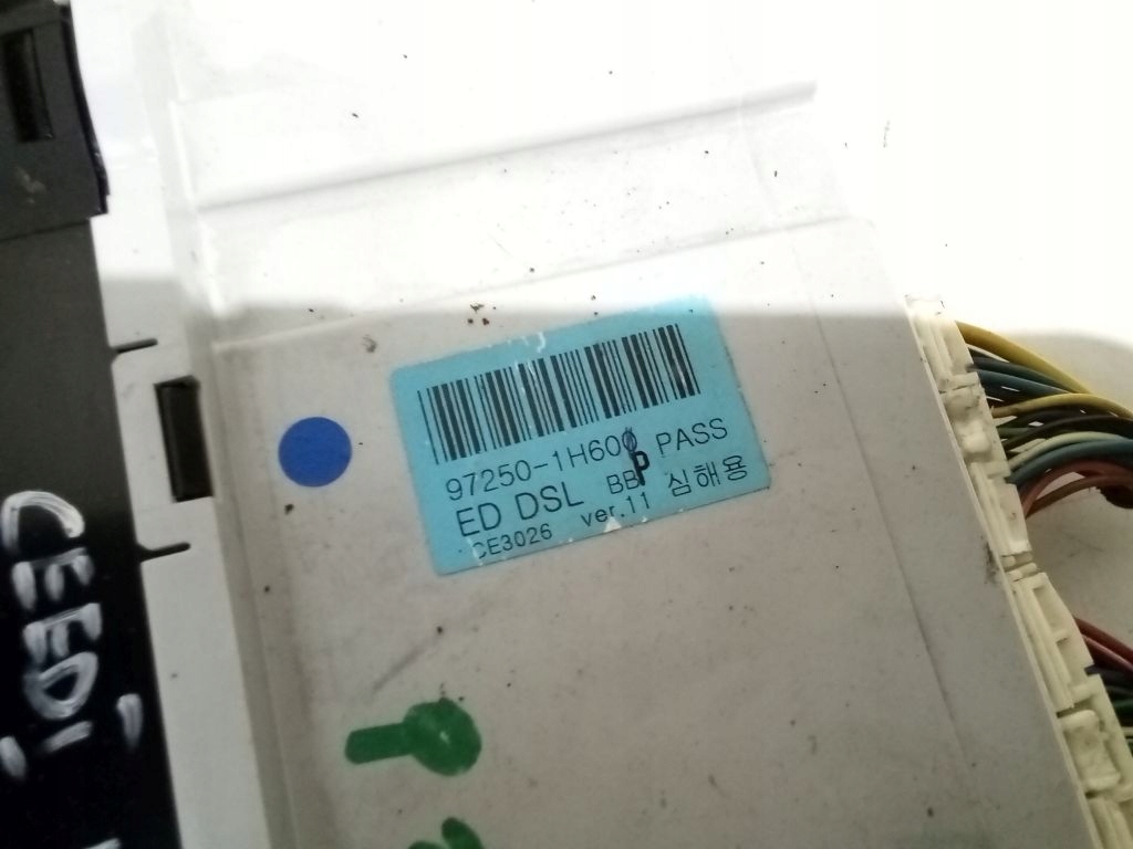 Kia Ceed and control panel air conditioning devices 97250-1H600