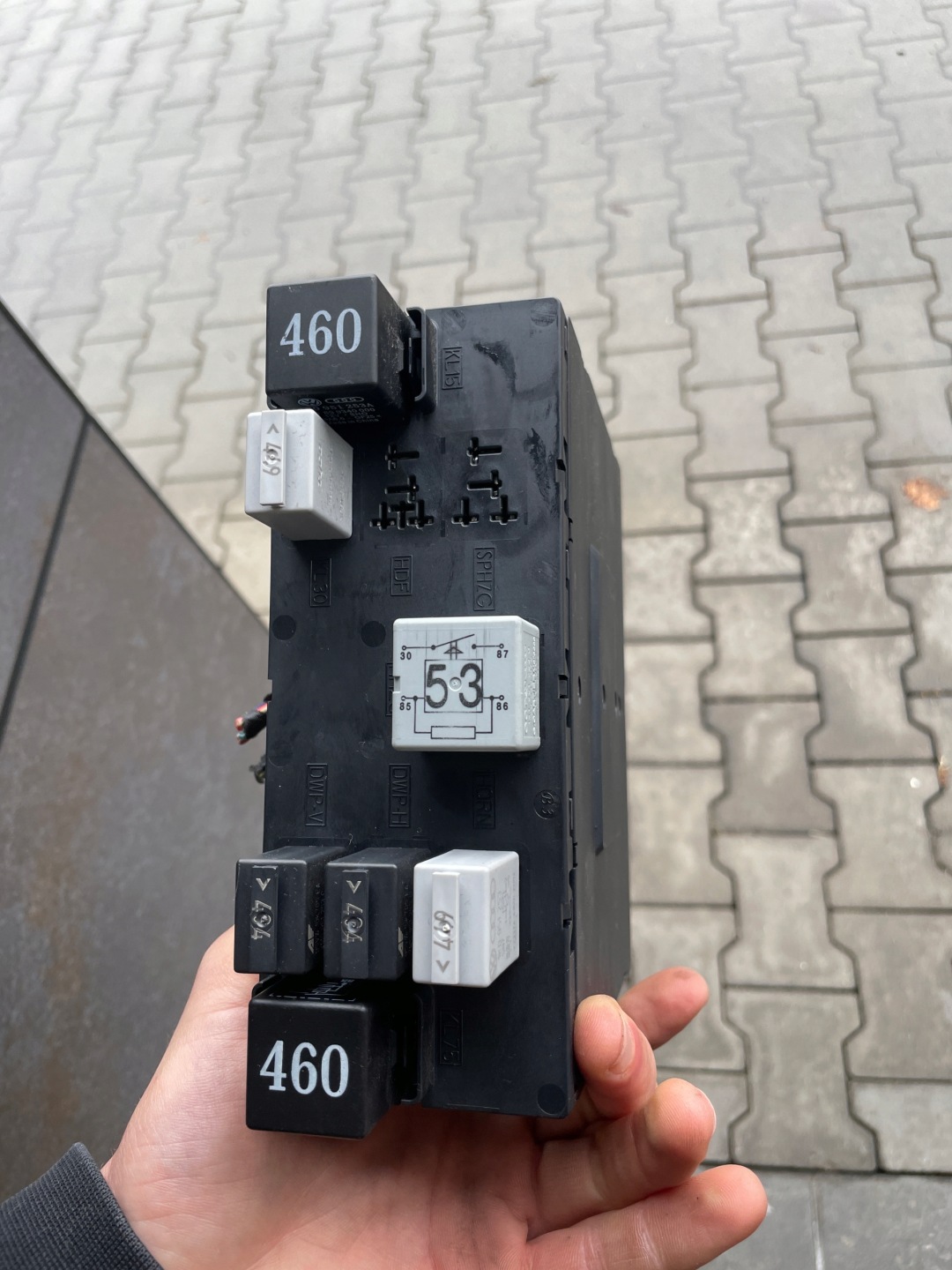 VW PASSAT B6 FL comfort control unit 3C8937049R